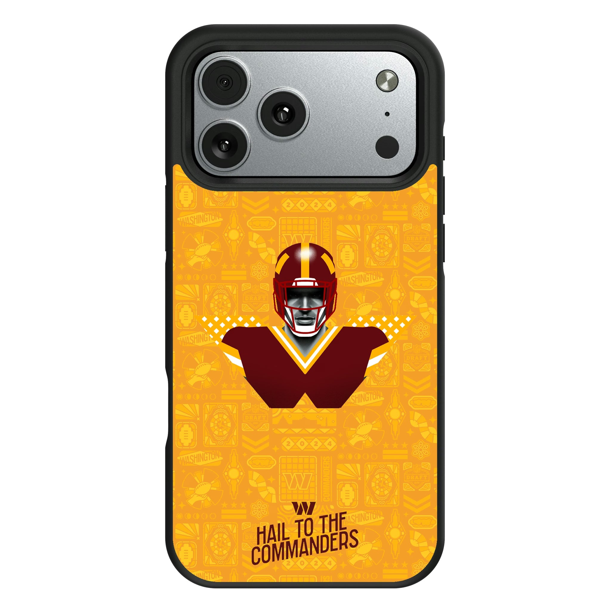 Washington Commanders Deco iPhone Bump Phone Case for Apple iPhone#Device_iPhone 17 Pro Max