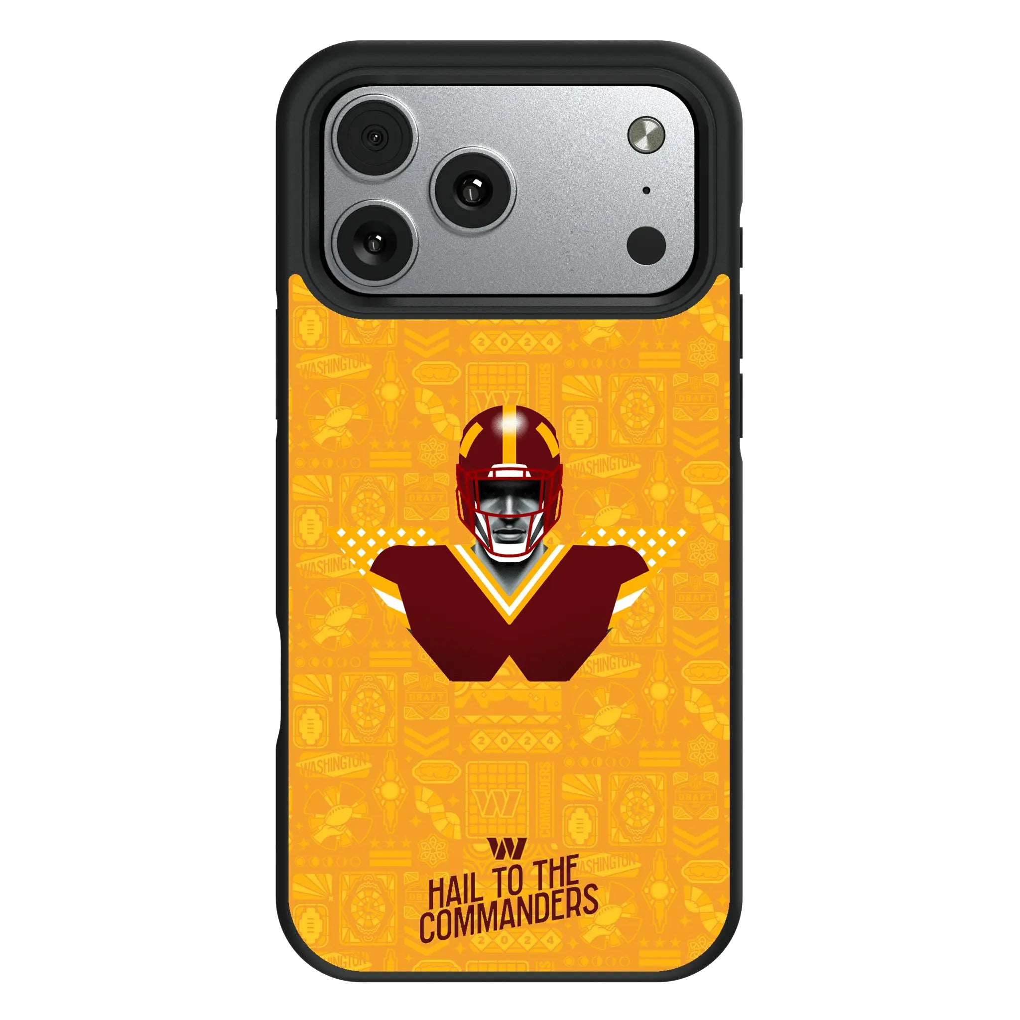 Washington Commanders Deco iPhone Bump Phone Case for Apple iPhone#Device_iPhone 17 Pro Max