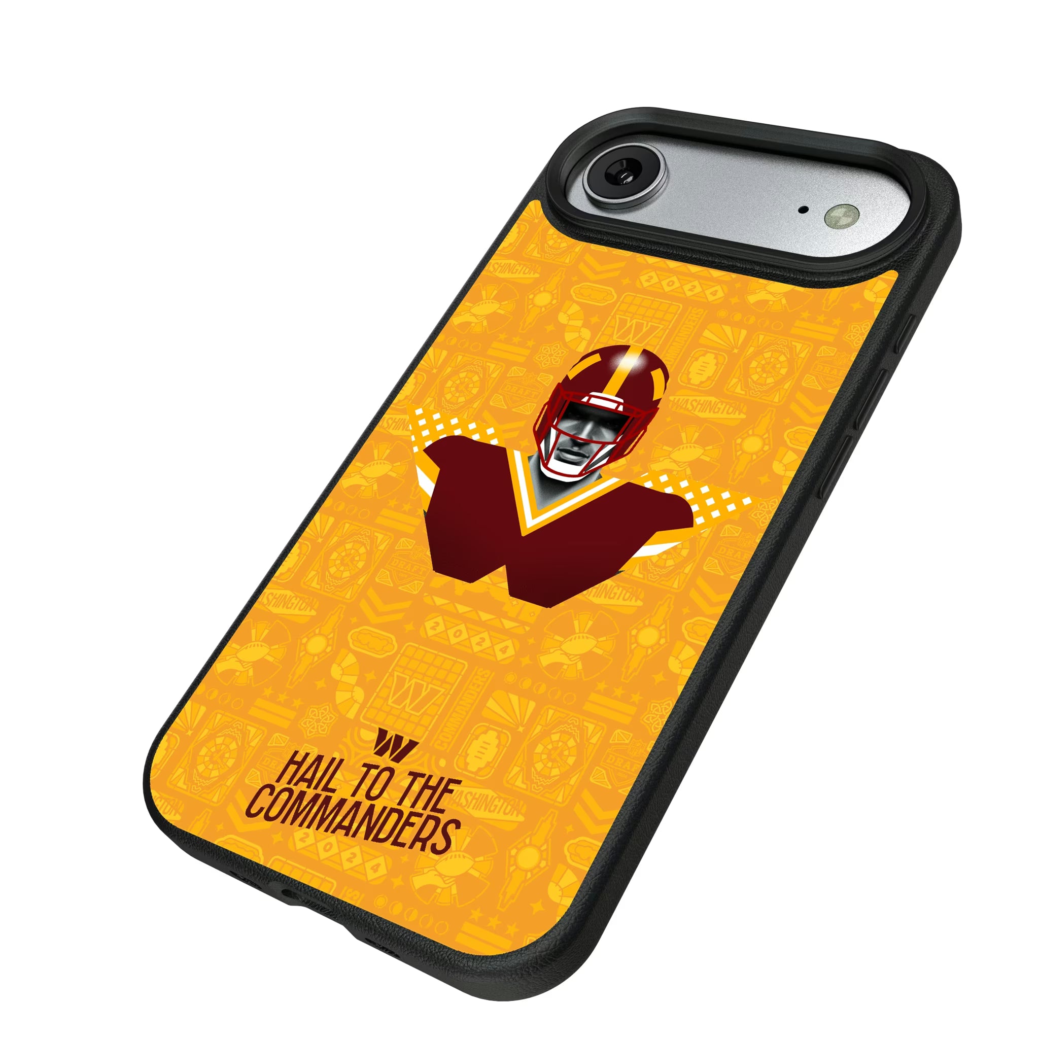 Washington Commanders Deco iPhone MagSafe Compatible Phone Case for Apple iPhone - Isometric View#Device_iPhone Air
