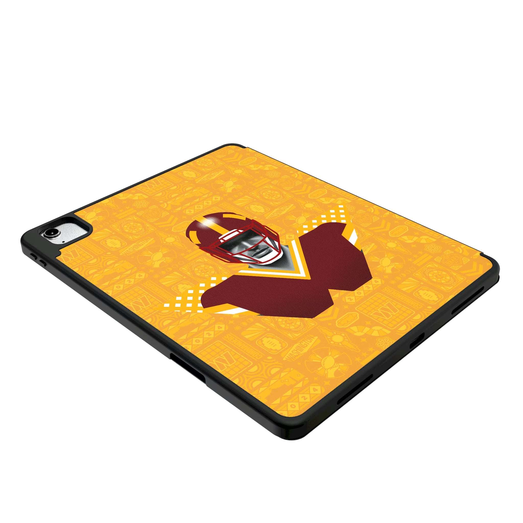 Washington Commanders Deco iPad Tablet Case for Apple iPad - Isometric View