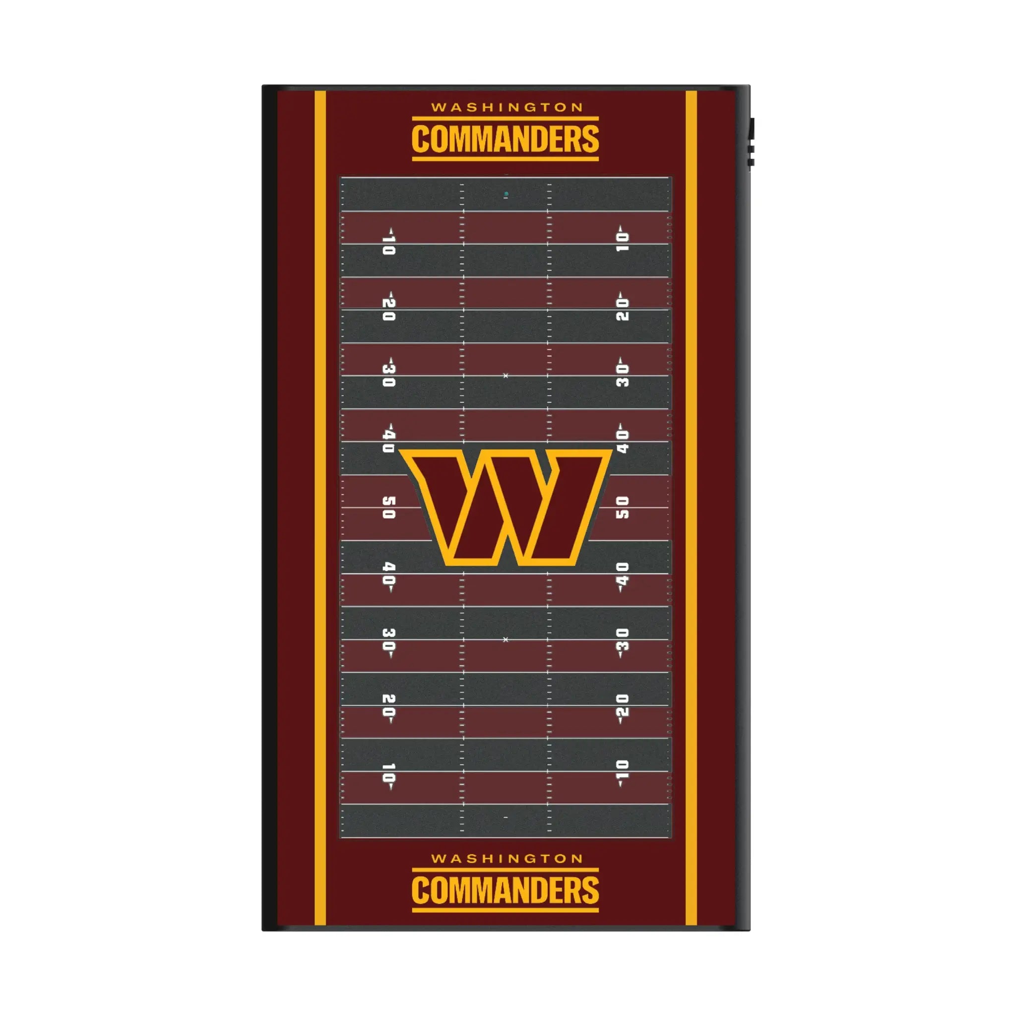 Washington Commanders Field 5000mAh Flat Power Bank