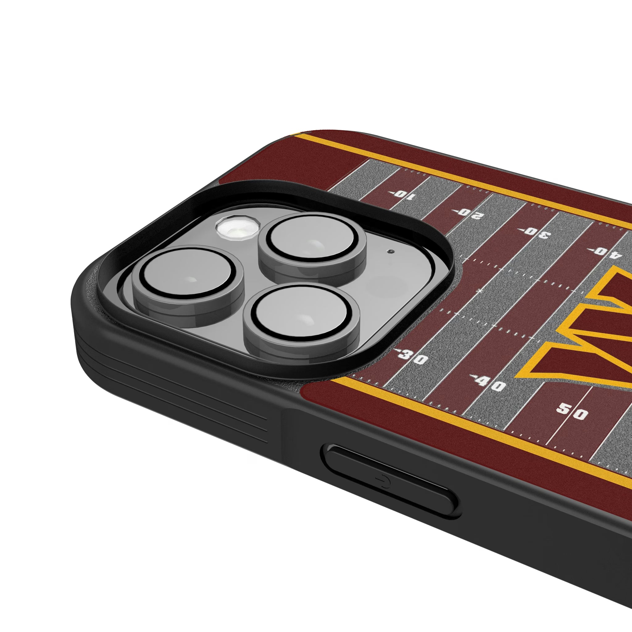 Washington Commanders Field iPhone Bump Phone Case for Apple iPhone - Detail