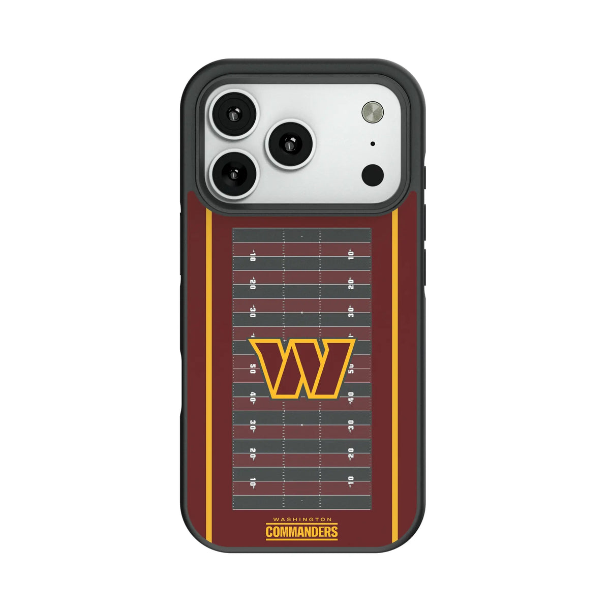Washington Commanders Field Bump Phone Case for Apple iPhone