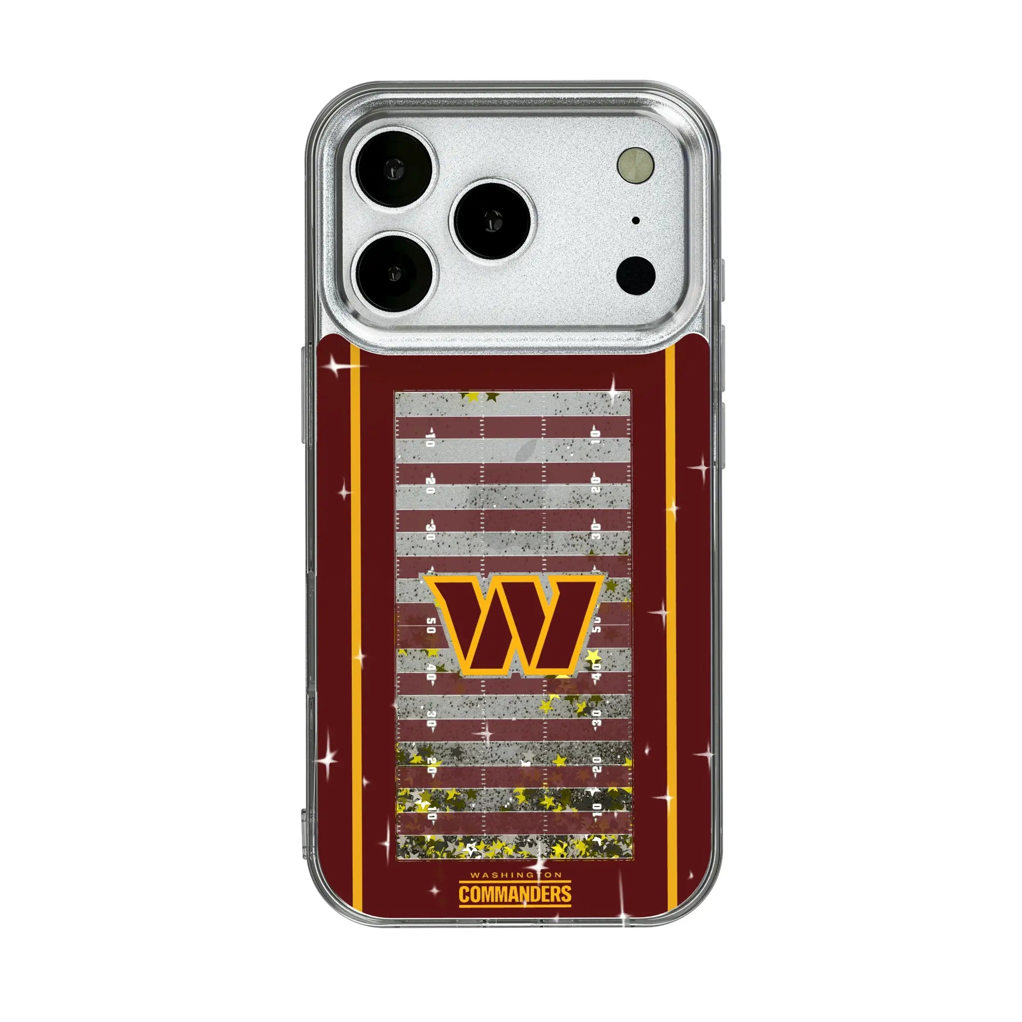 Washington Commanders Field iPhone Glitter Phone Case for Apple iPhone