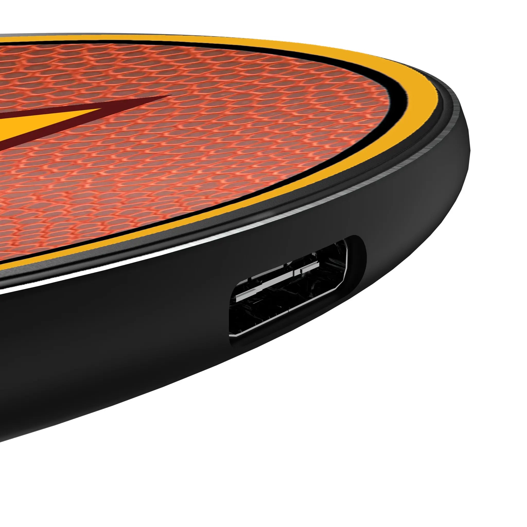 Washington Commanders Football 15-Watt Wireless Charger - Detail