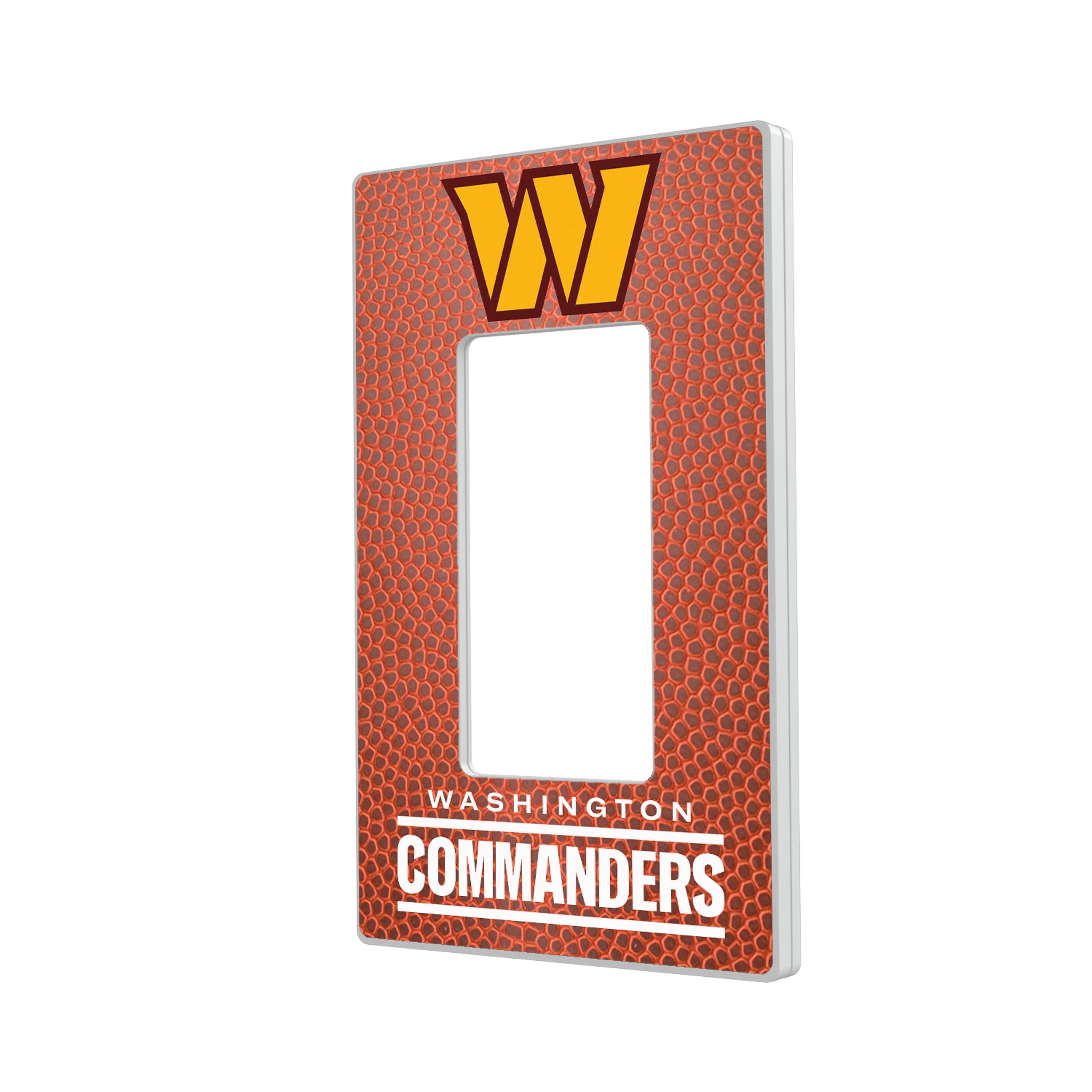 Washington Commanders Football Hidden-Screw Light Switch Plate#Style_Single Rocker