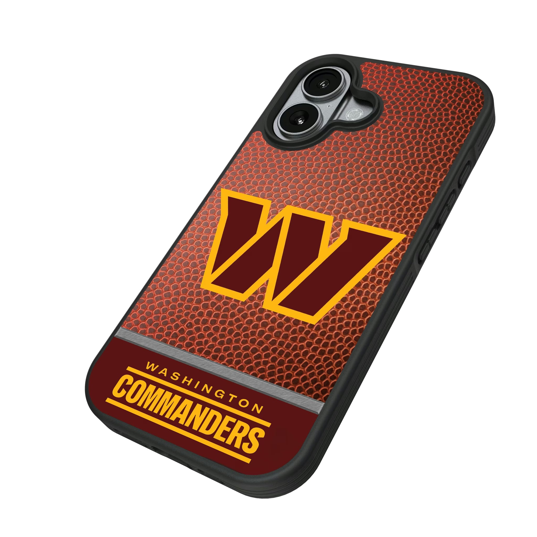 Washington Commanders Football Wordmark iPhone Bump Phone Case for Apple iPhone - Isometric View#Device_iPhone 17