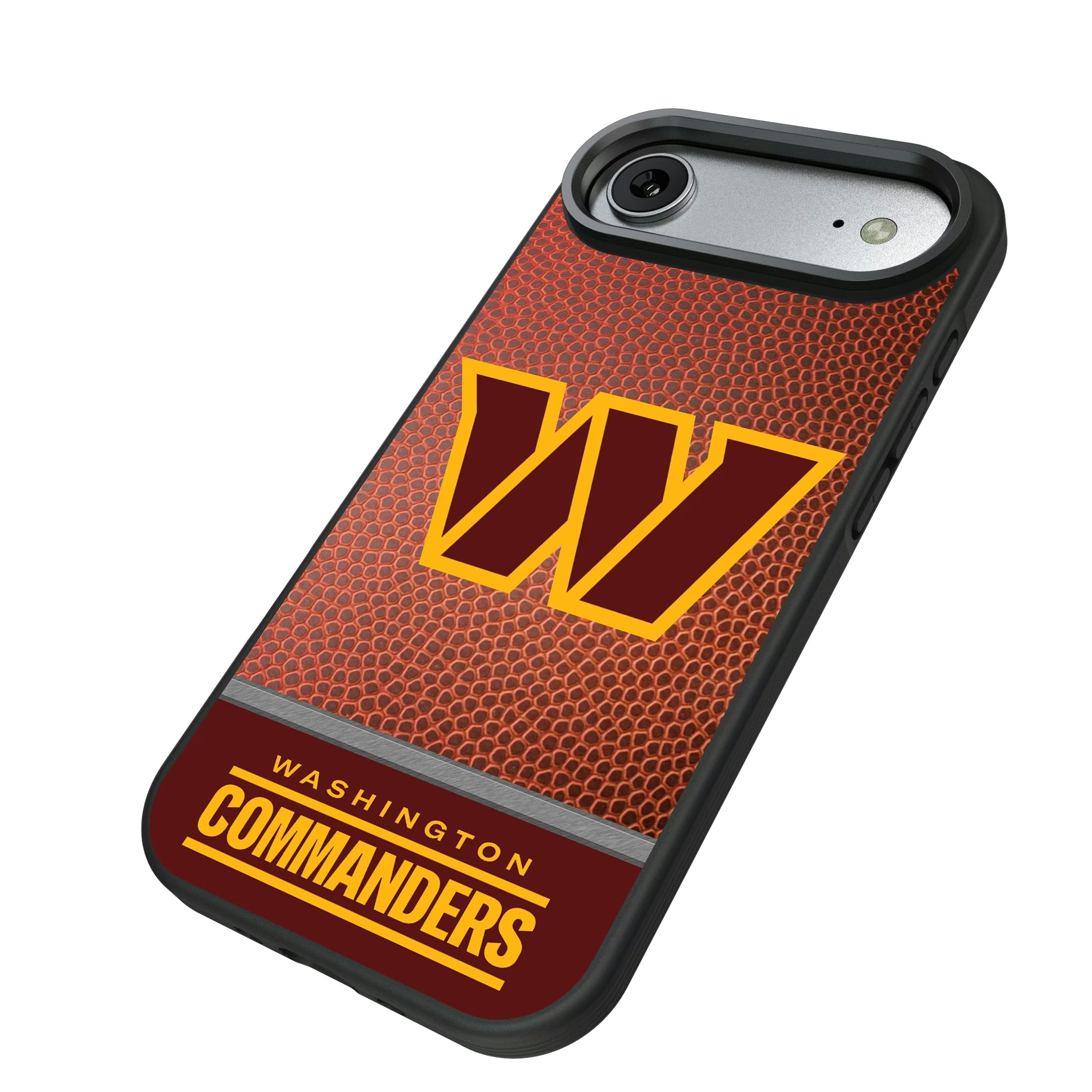 Washington Commanders Football Wordmark iPhone Bump Phone Case for Apple iPhone - Isometric View#Device_iPhone Air