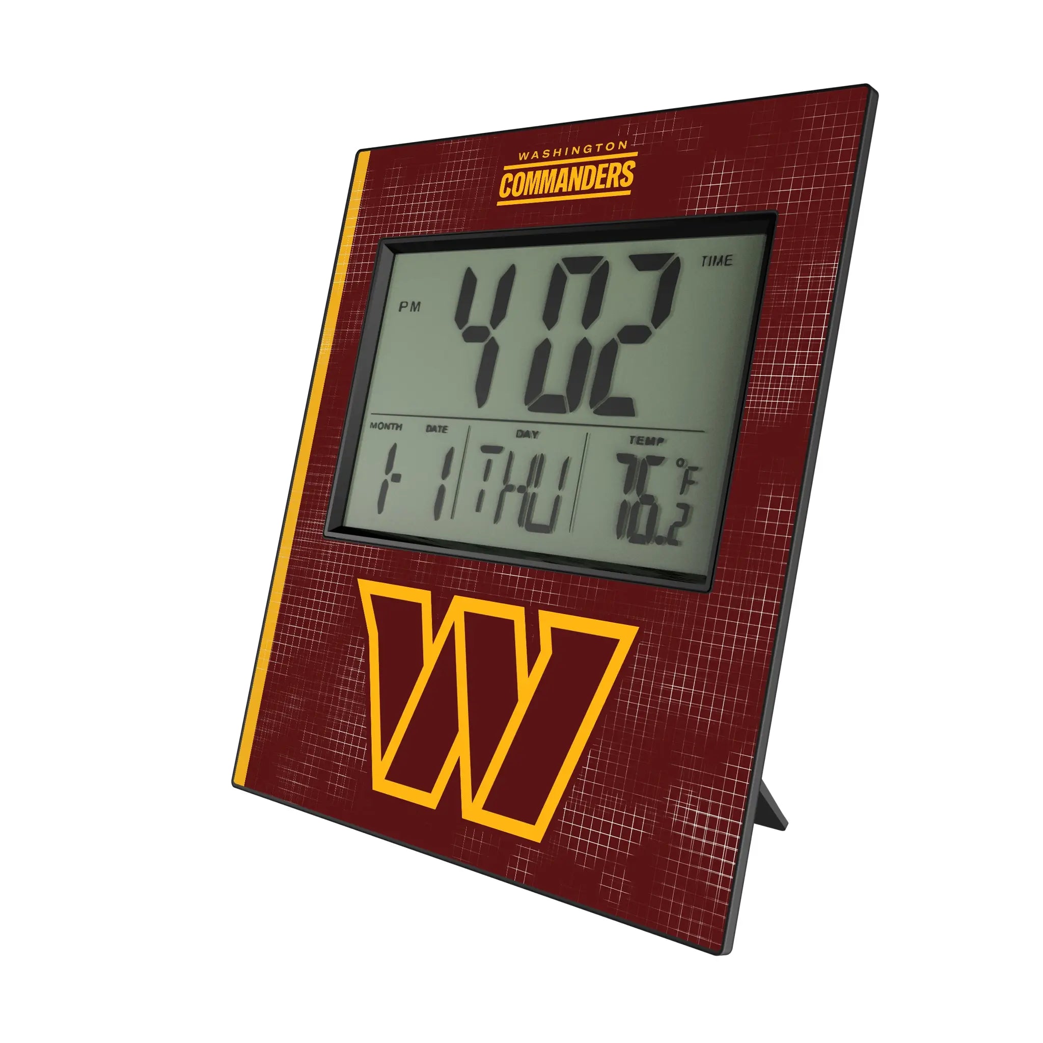 Washington Commanders Hatch Wall Clock