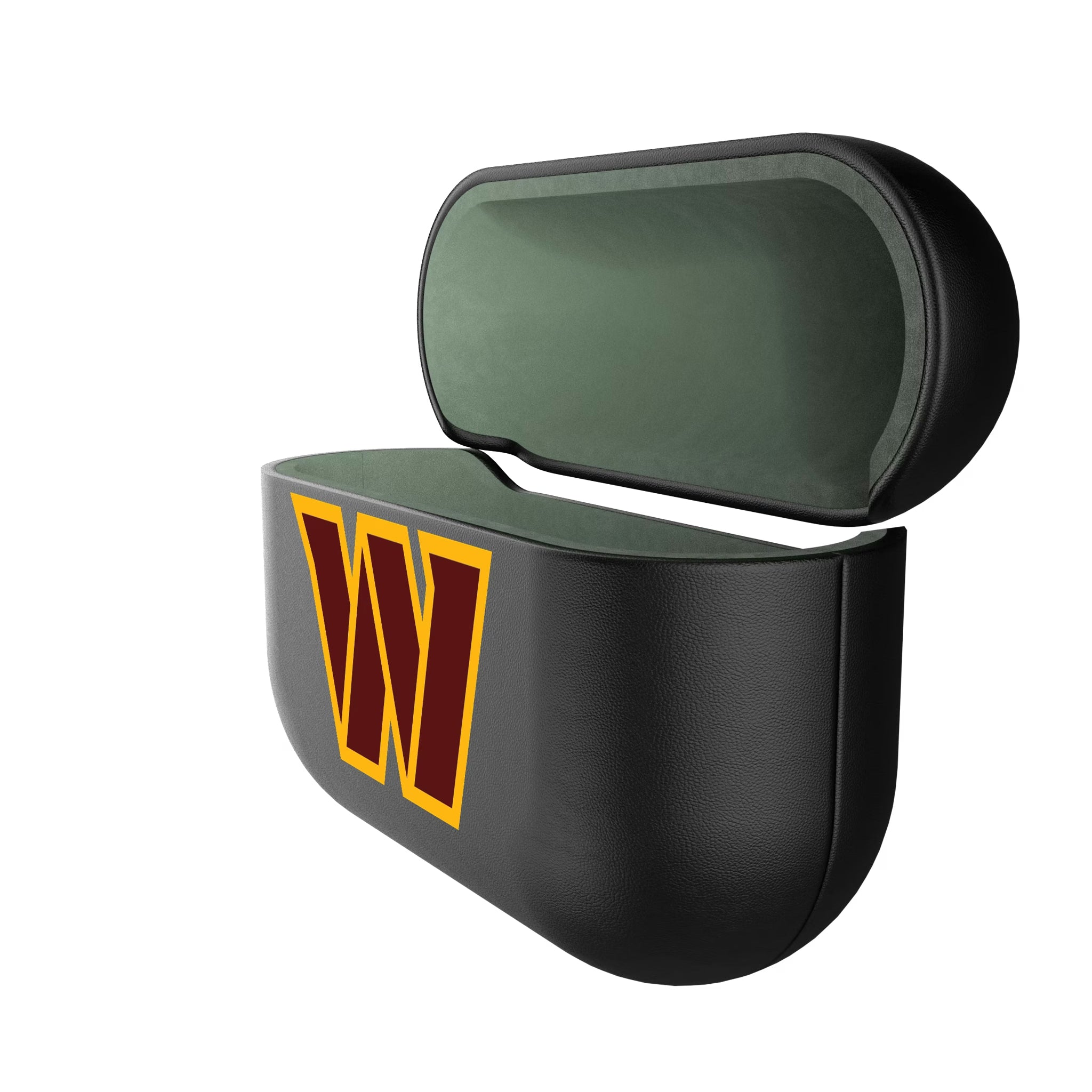 Washington Commanders Insignia AirPods AirPod Case Cover - Isometric View#Device_AirPods Pro 1st Gen