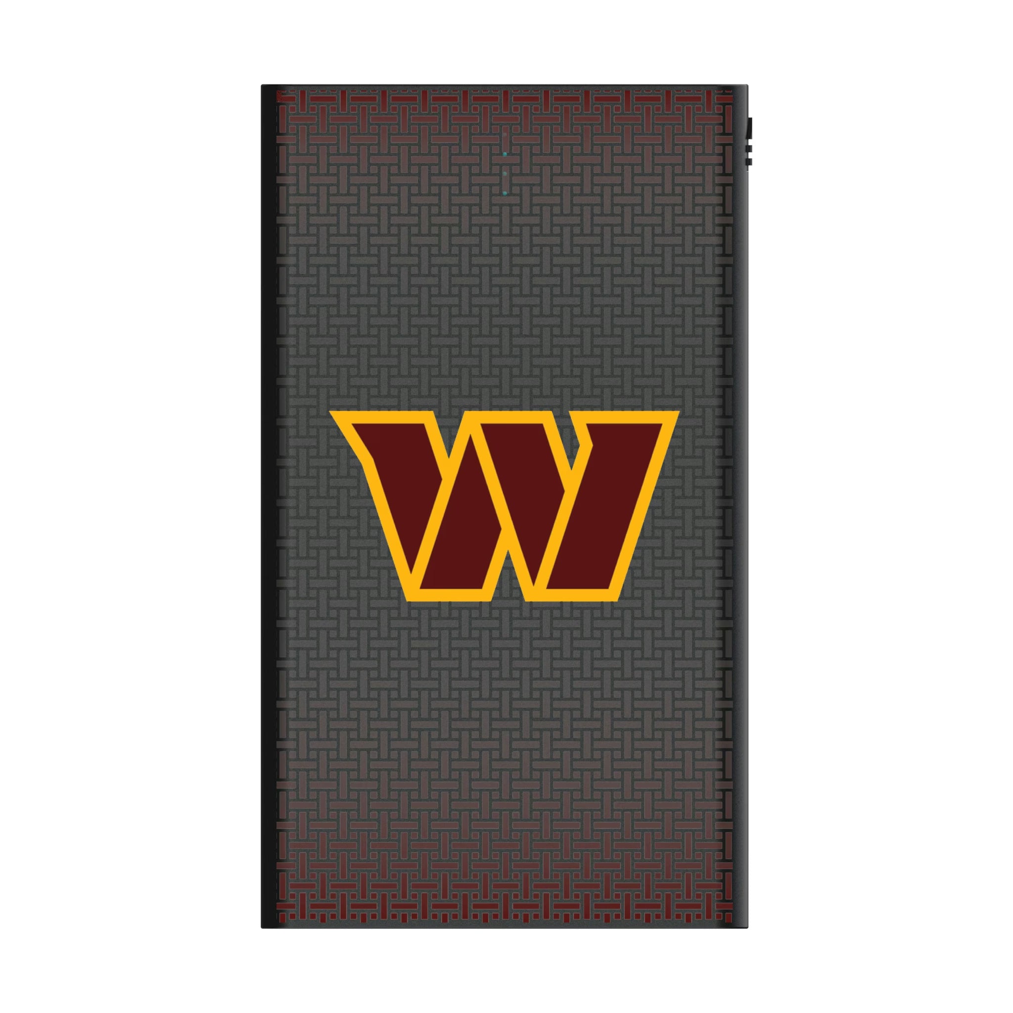 Washington Commanders Linen 5000mAh Flat Powerbank
