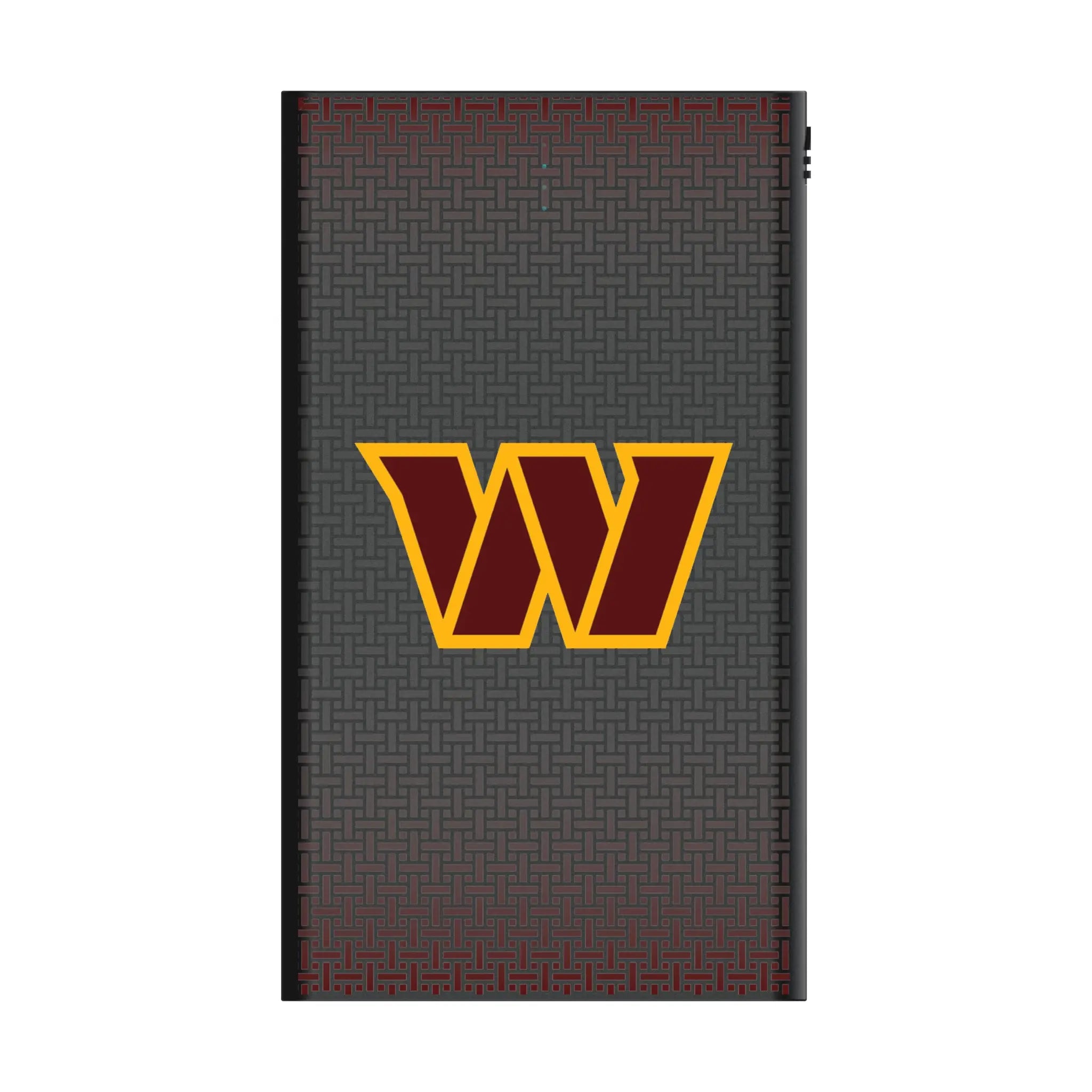 Washington Commanders Linen 5000mAh Flat Power Bank