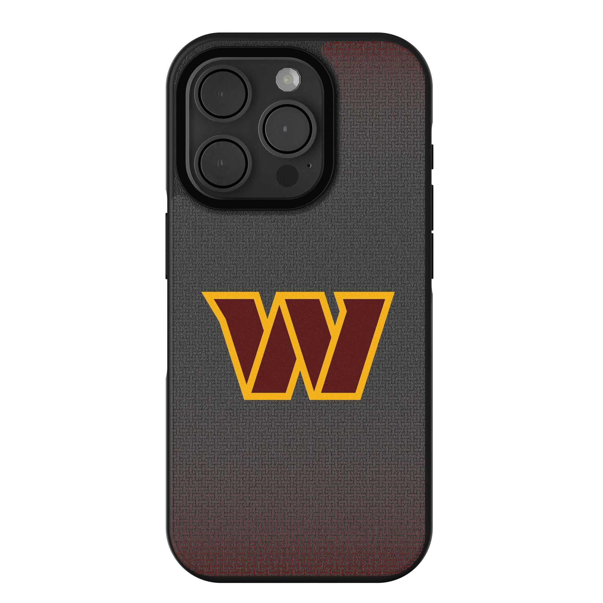 Washington Commanders Linen iPhone Bump Phone Case for Apple iPhone