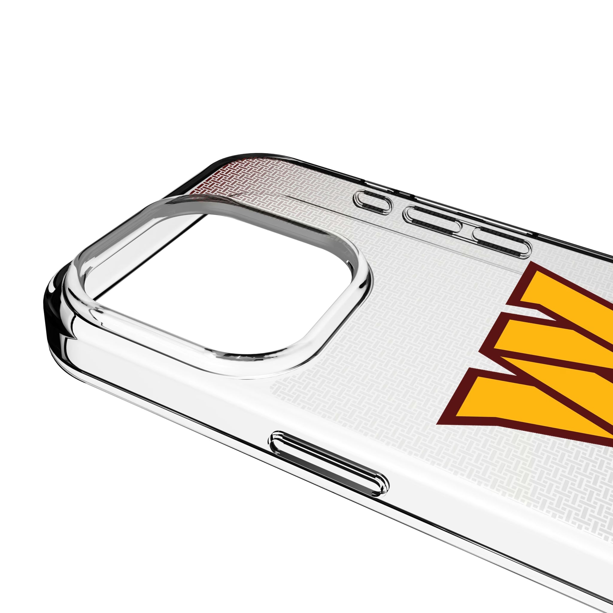 Washington Commanders Linen iPhone Clear Phone Case for Apple iPhone - Detail