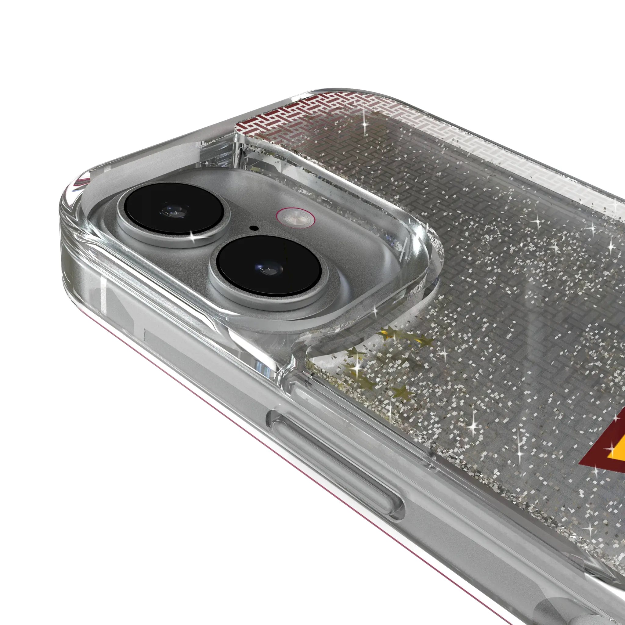 Washington Commanders Linen iPhone Glitter Phone Case for Apple iPhone - Detail