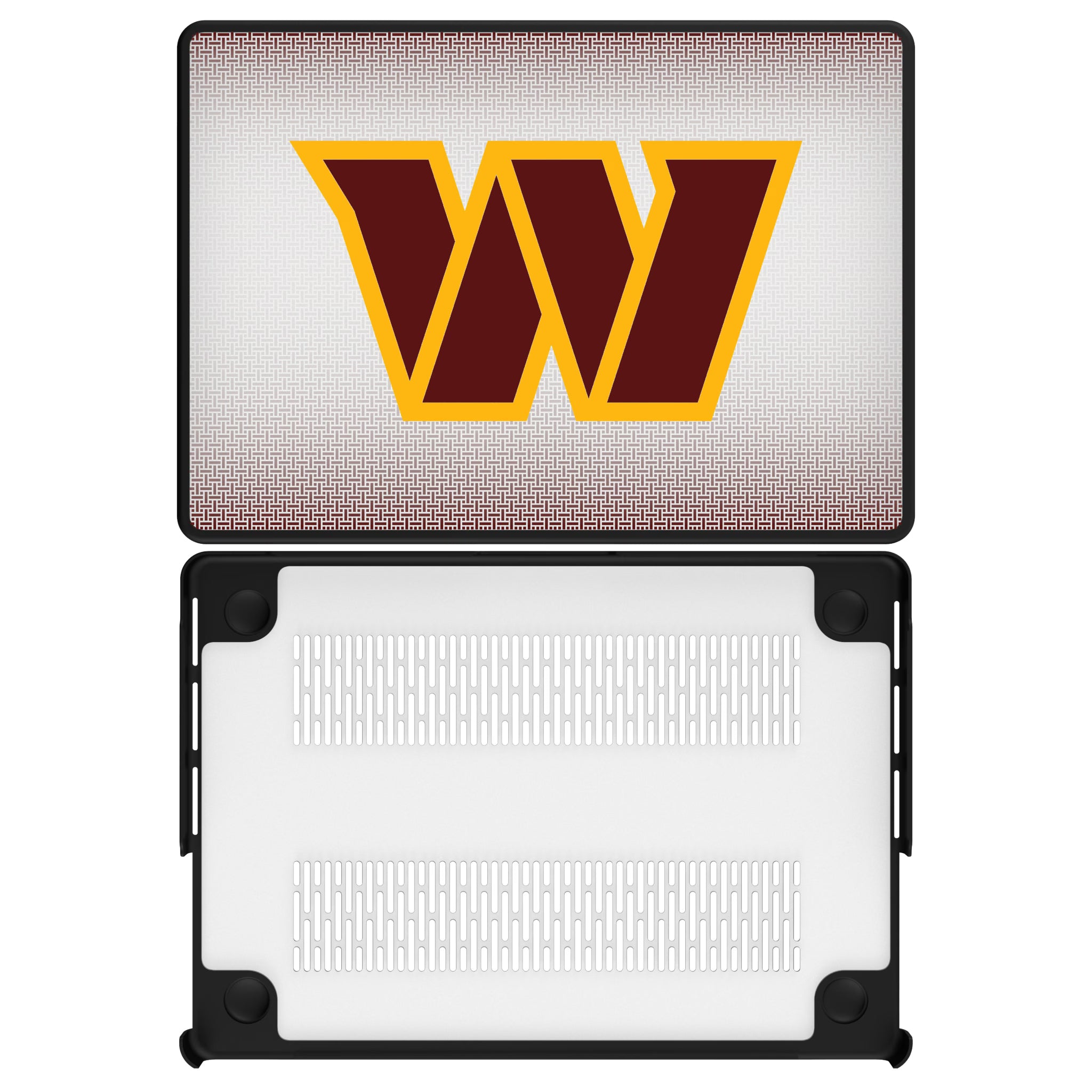 Washington Commanders Linen MacBook Laptop Case for Apple MacBook#Device_MacBook Pro (14-inch, 2021) / MacBook Pro (14-inch, 2023) / MacBook Pro (14-inch, 2024)