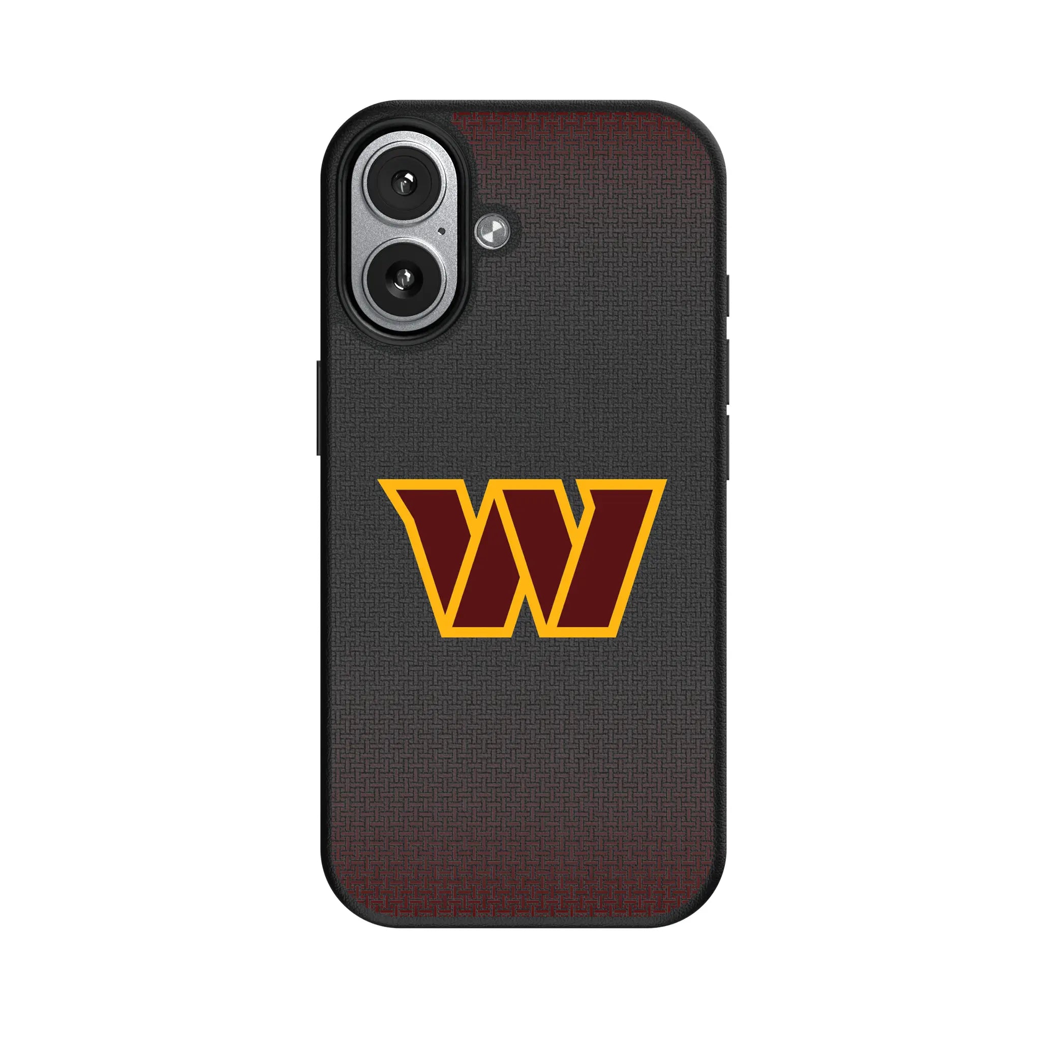 Washington Commanders Linen iPhone MagSafe Compatible Phone Case for Apple iPhone#Device_iPhone 17