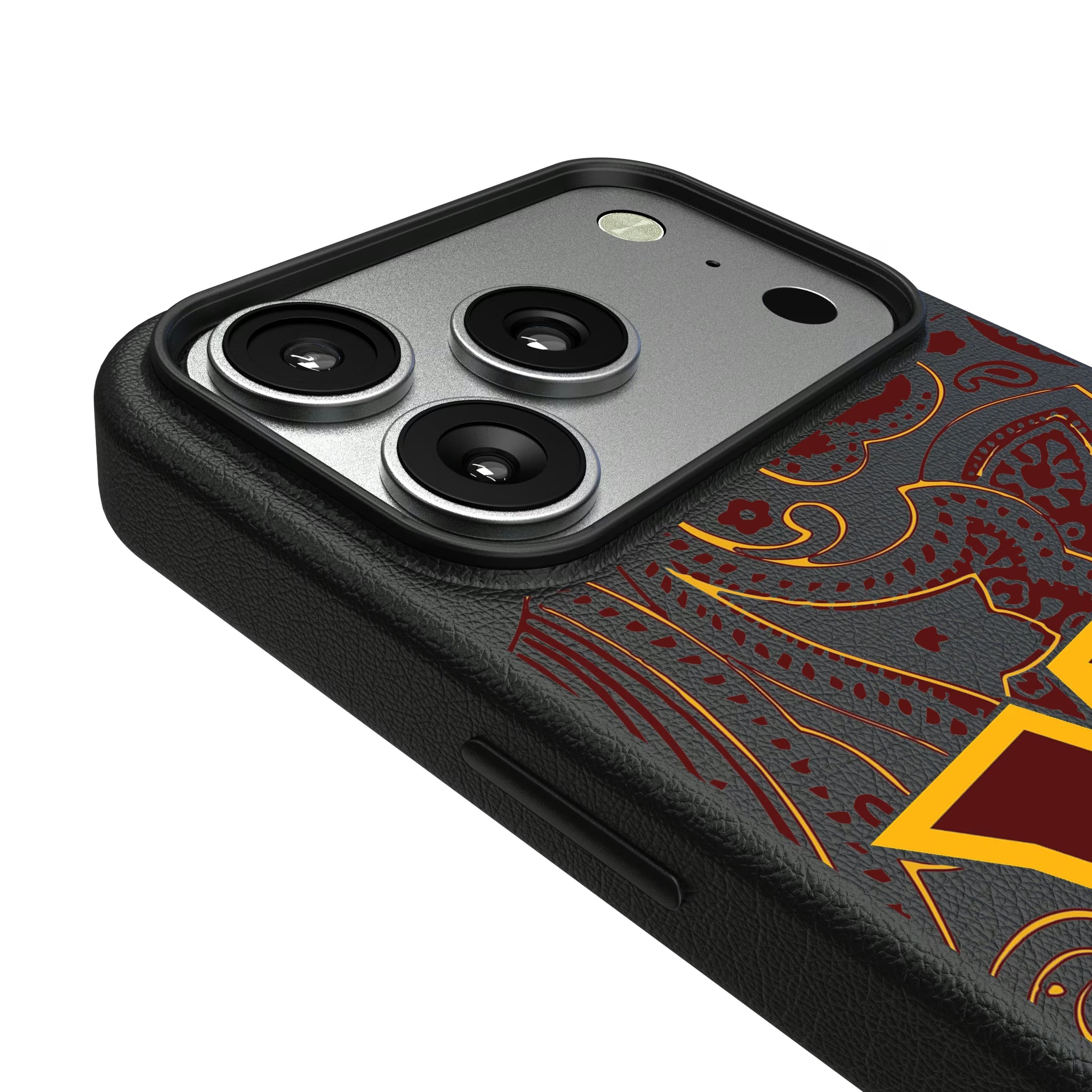 Washington Commanders Paisley iPhone MagSafe Compatible Phone Case for Apple iPhone - Detail#Device_iPhone 17 Pro
