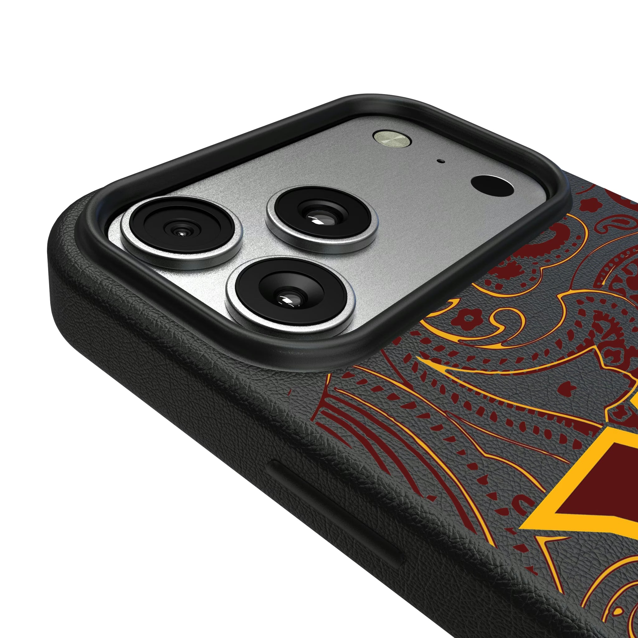 Washington Commanders Paisley iPhone MagSafe Compatible Phone Case for Apple iPhone - Detail#Device_iPhone 17 Pro Max