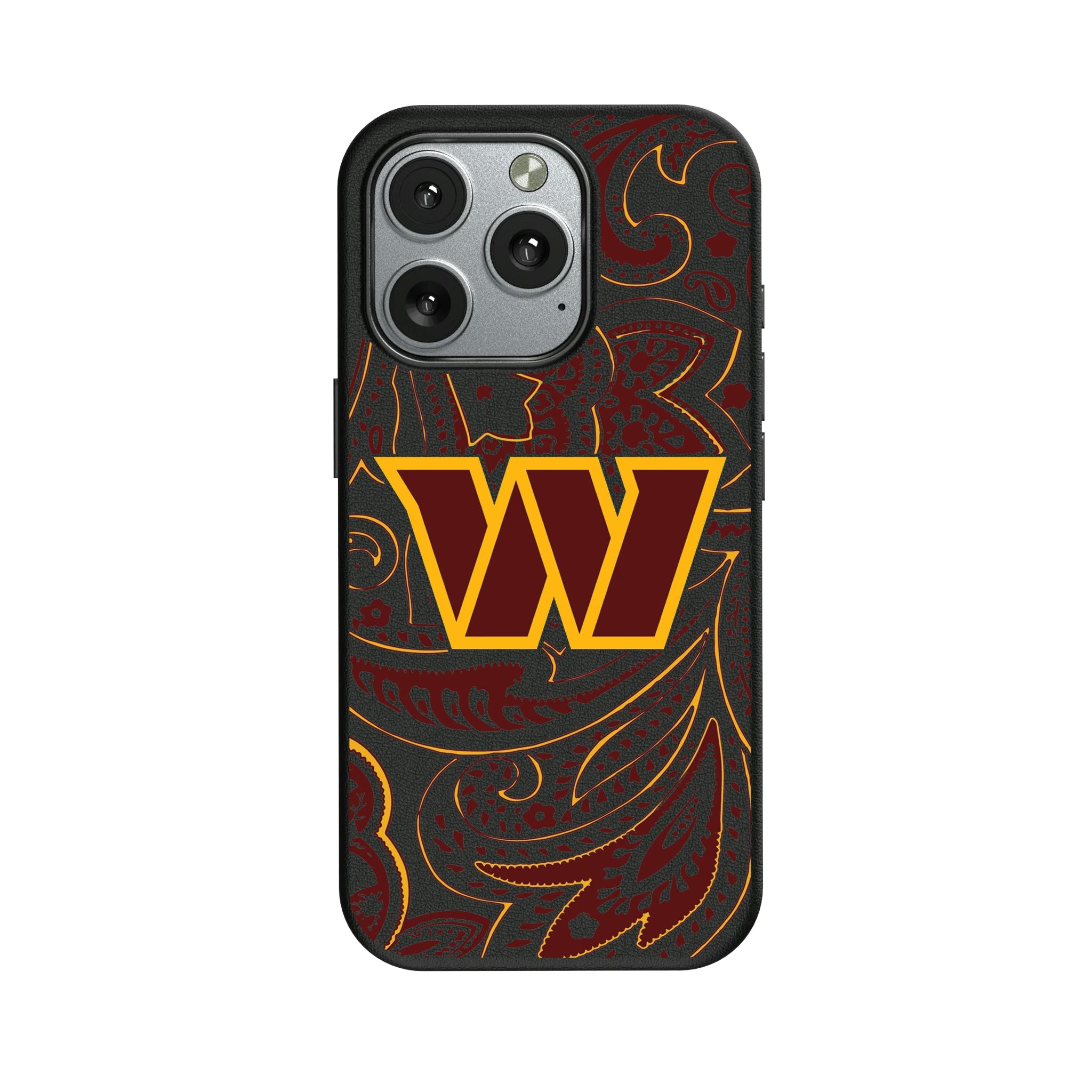 Washington Commanders Paisley iPhone MagSafe Compatible Phone Case for Apple iPhone