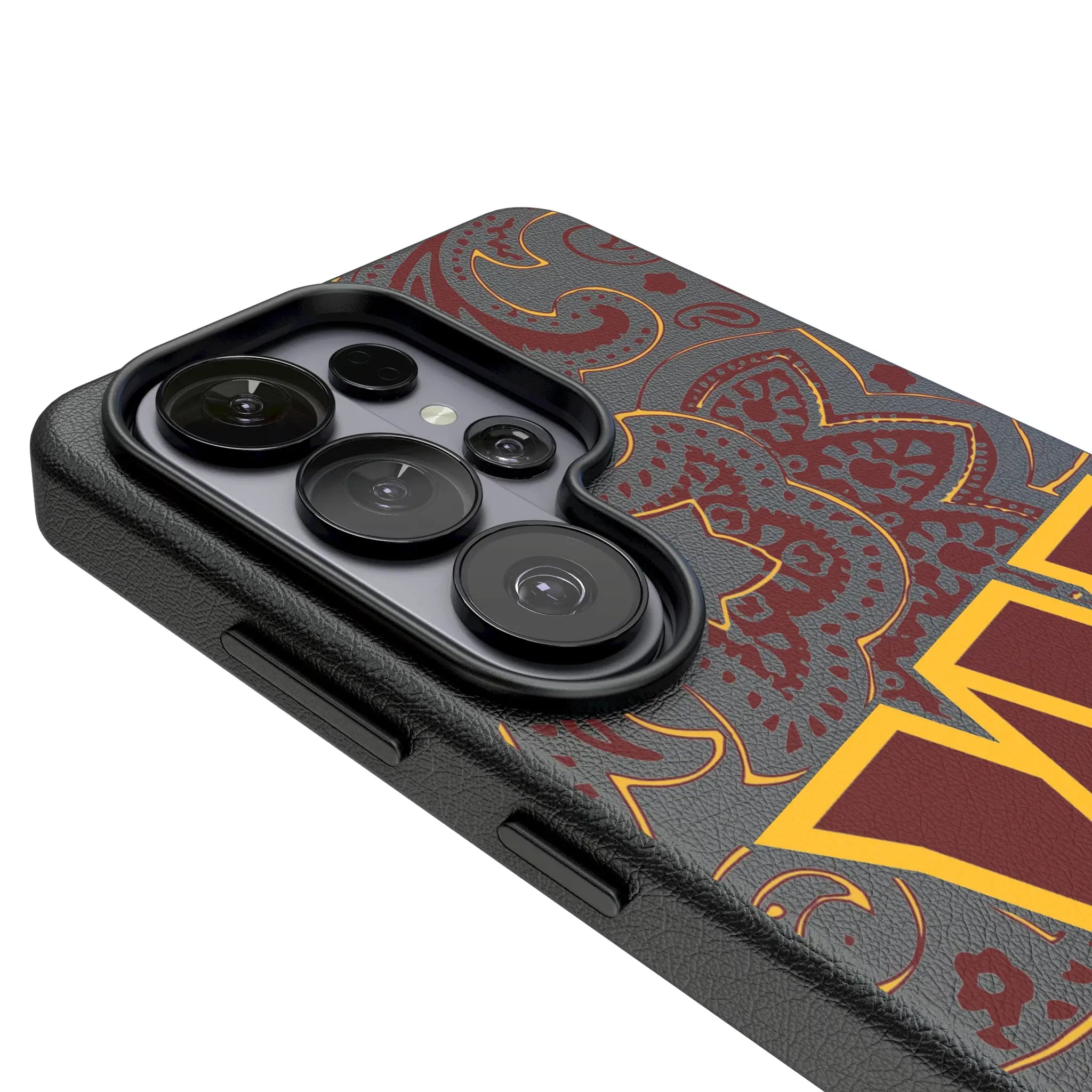 Washington Commanders Paisley Galaxy MagSafe Compatible Phone Case for Samsung Galaxy - Detail#Device_Galaxy S26 Ultra