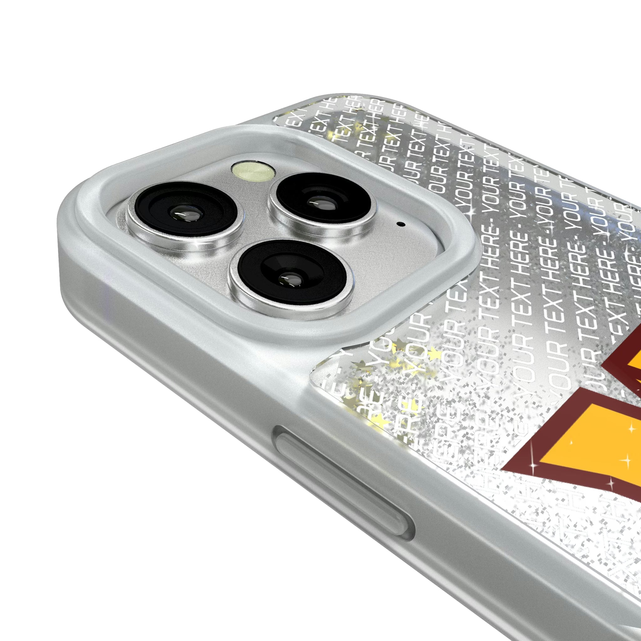 Washington Commanders Personalized EndZone Plus iPhone Glitter Phone Case for Apple iPhone - Detail#Device_iPhone 16 Pro