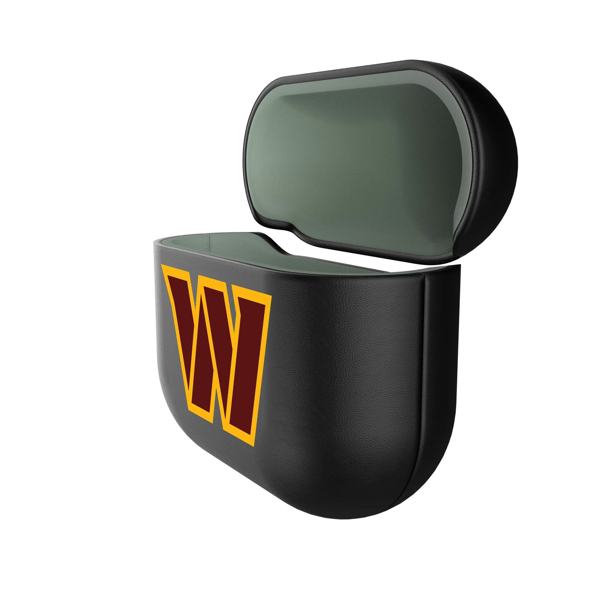 Washington Commanders Personalized Insignia AirPods AirPod Case Cover - Isometric View#Device_AirPods 4