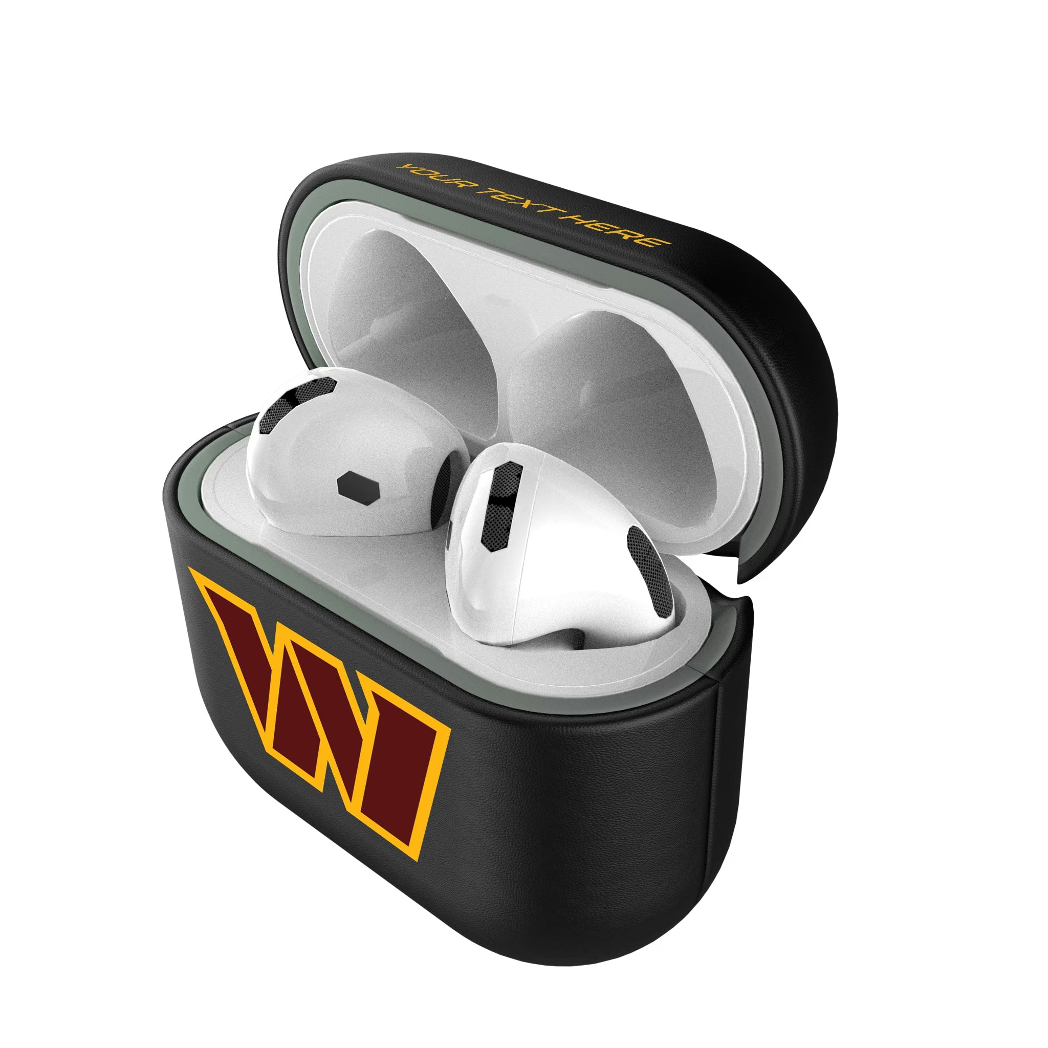 Washington Commanders Personalized Insignia AirPods AirPod Case Cover#Device_AirPods 4