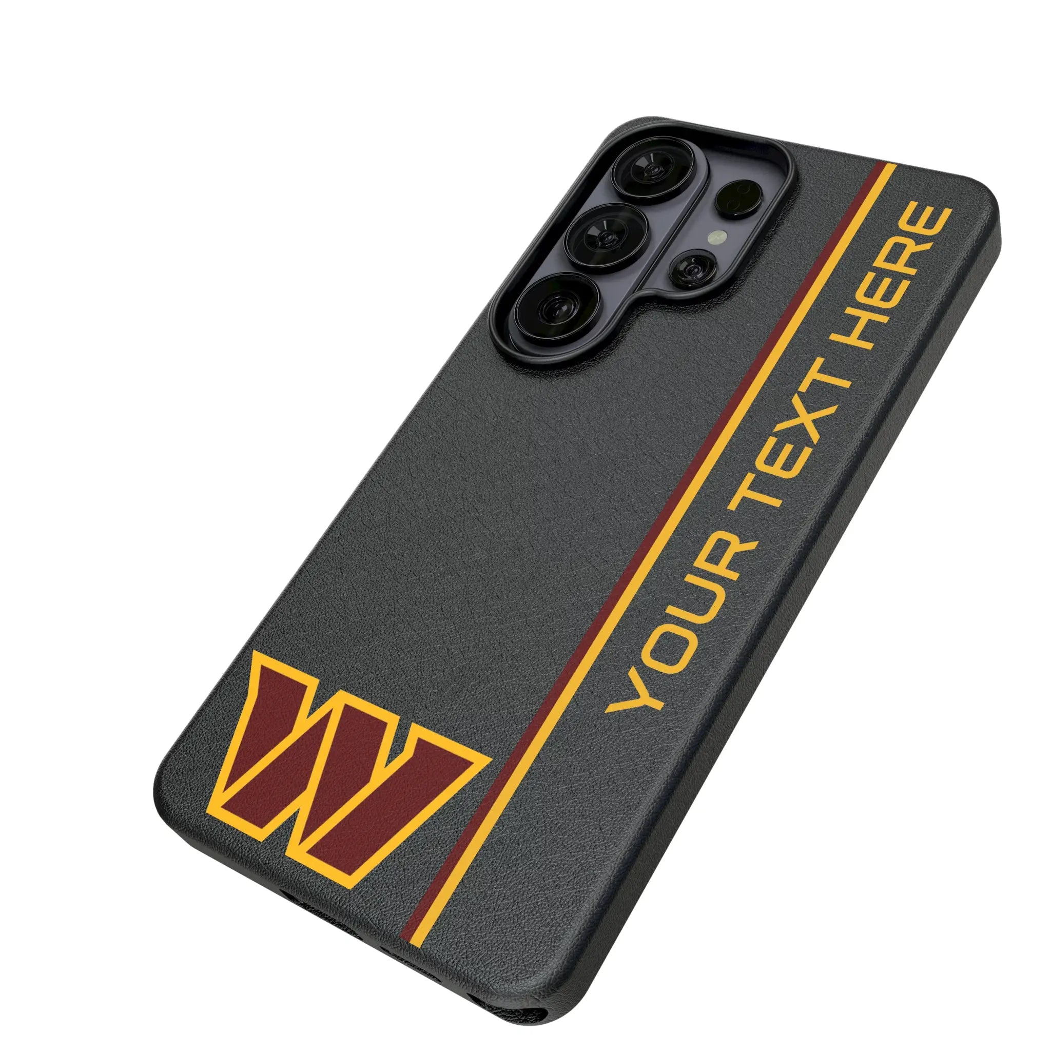 Washington Commanders Personalized Sidebard Galaxy MagSafe Compatible Phone Case for Samsung Galaxy - Isometric View#Device_Galaxy S26 Ultra