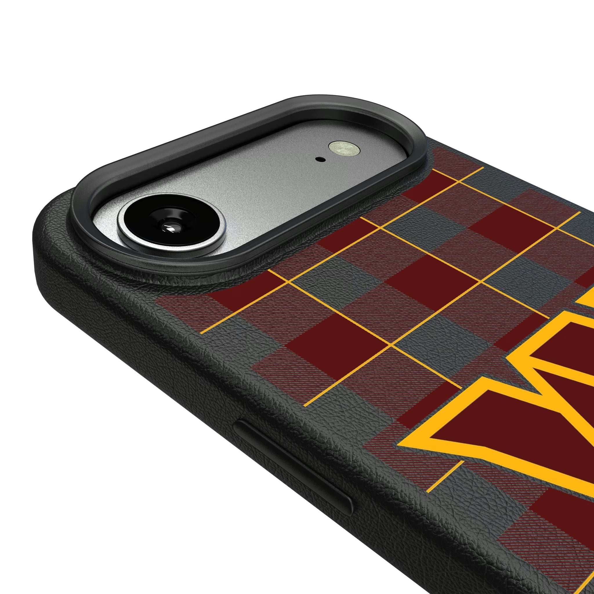 Washington Commanders Plaid iPhone MagSafe Compatible Phone Case for Apple iPhone - Detail#Device_iPhone Air