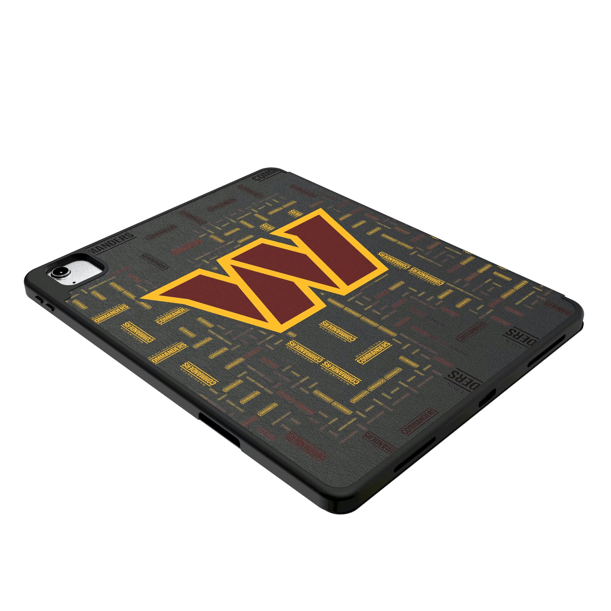 Washington Commanders Quadtile iPad Tablet Case for Apple iPad - Isometric View