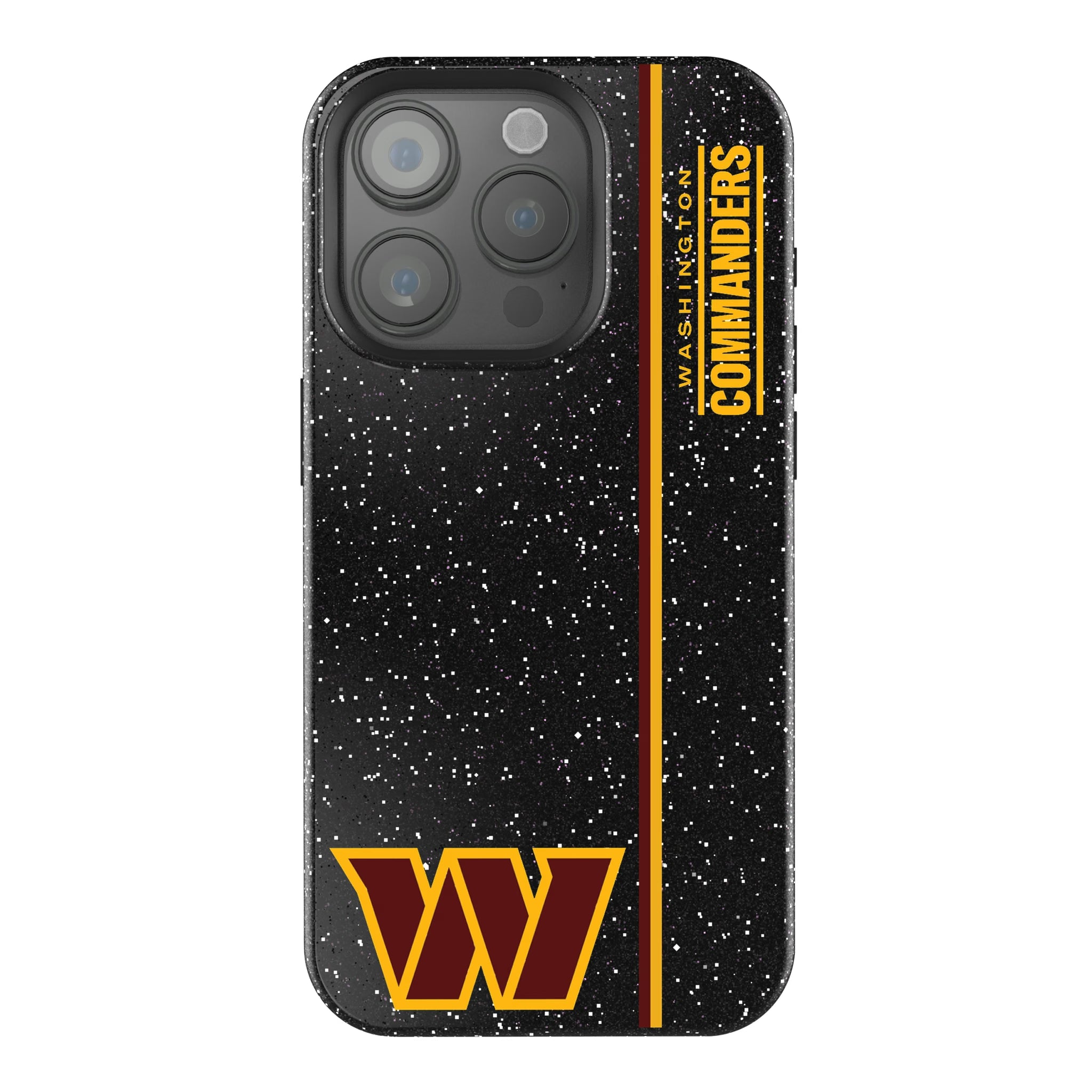 Washington Commanders Sidebar iPhone Bling Phone Case for Apple iPhone