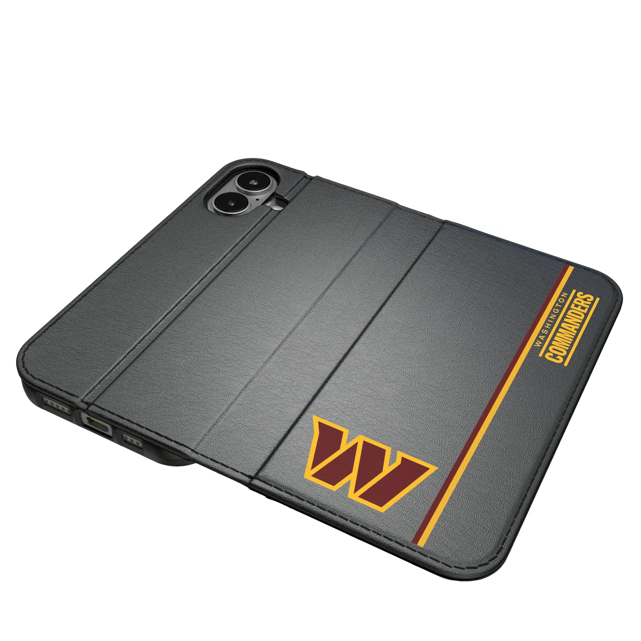 Washington Commanders Sidebar iPhone Folio Phone Case for Apple iPhone#Device_iPhone 17