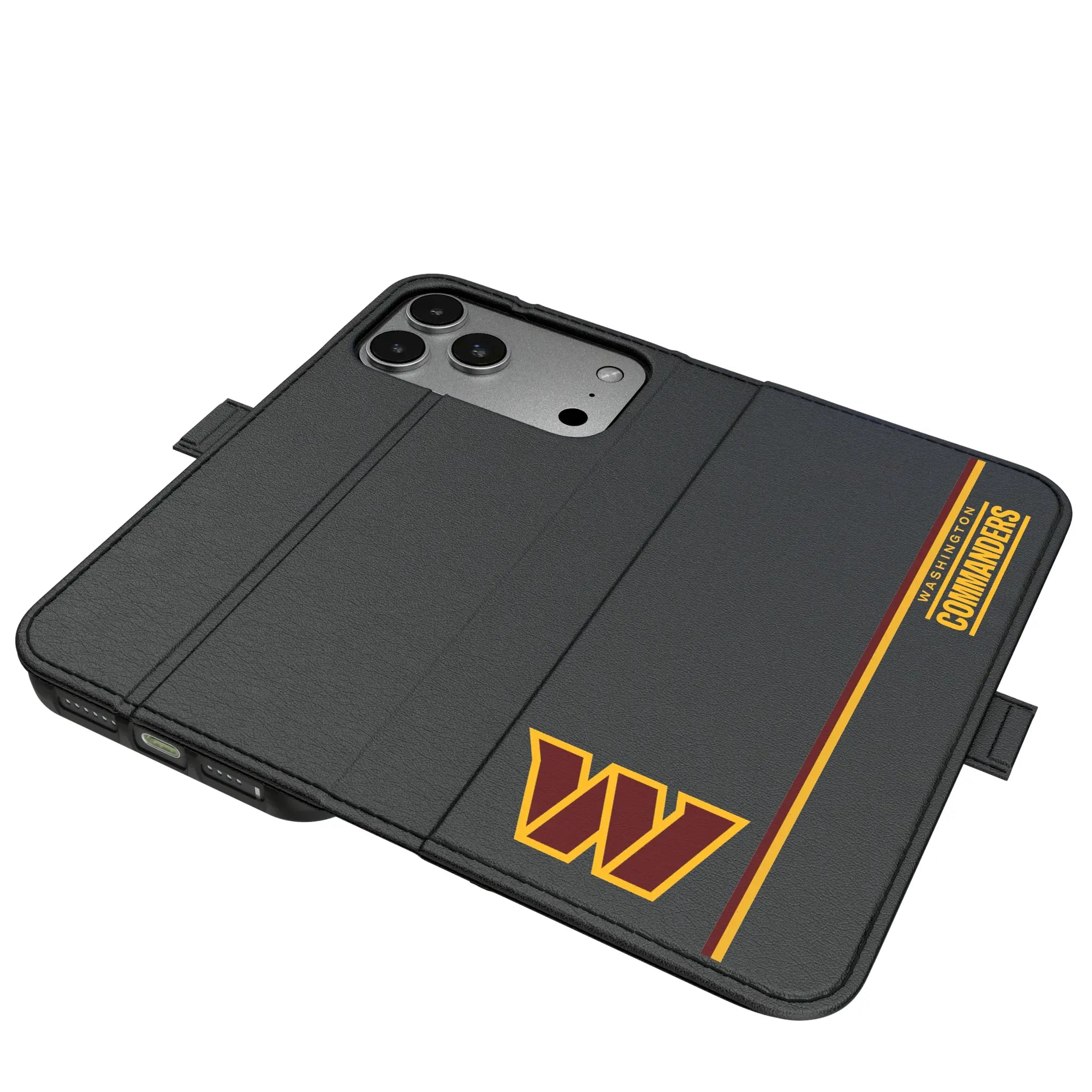 Washington Commanders Sidebar iPhone Folio Phone Case for Apple iPhone#Device_iPhone 17 Pro Max