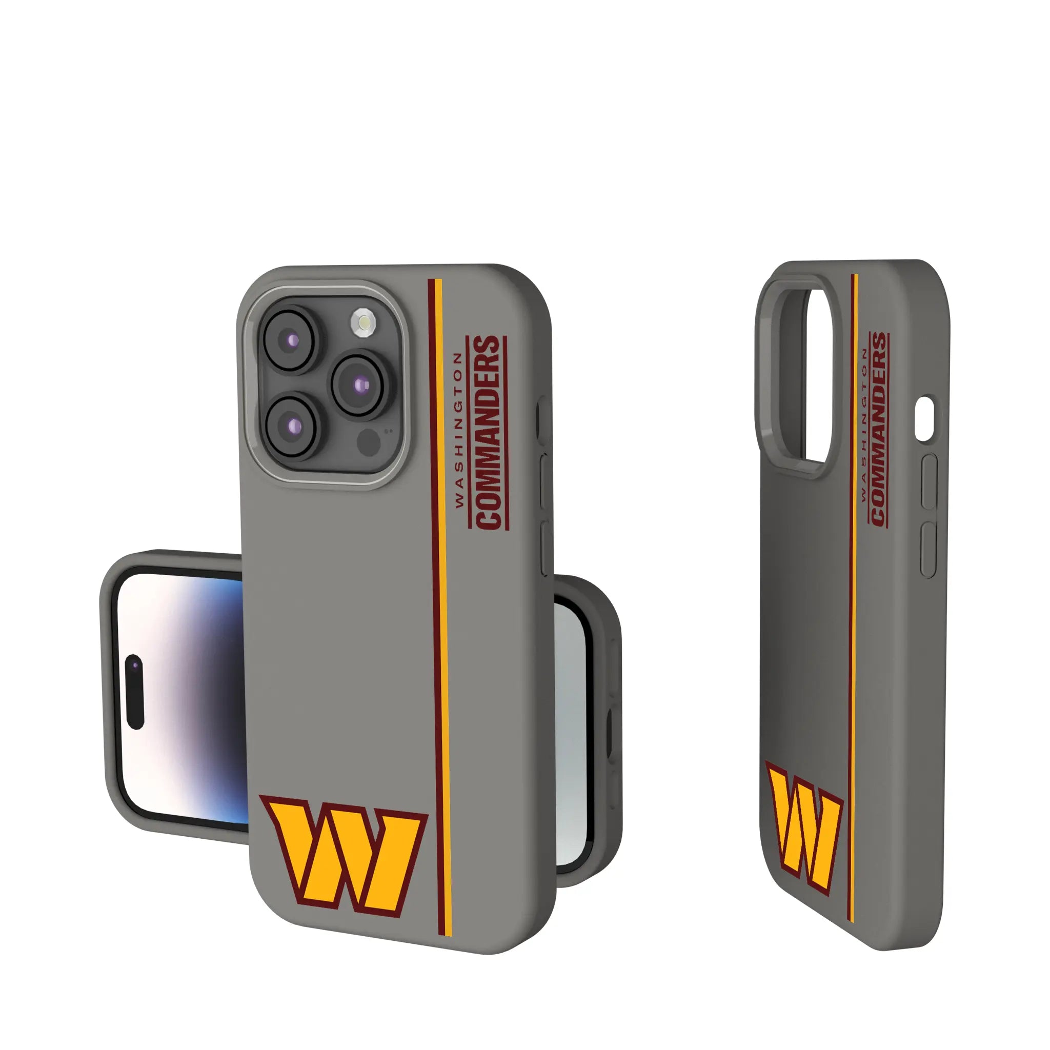 Washington Commanders Sidebar iPhone Soft Touch Phone Case for Apple iPhone