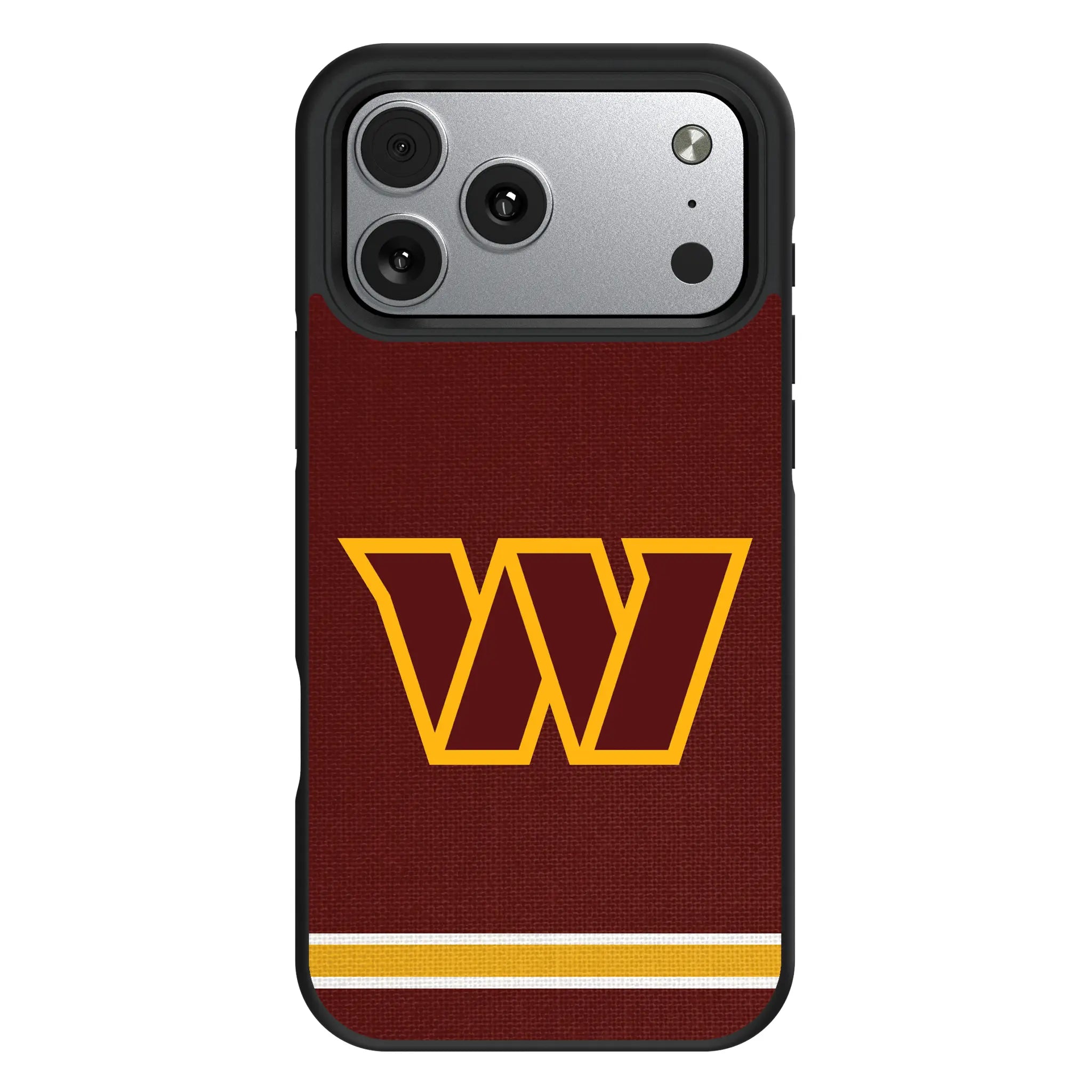 Washington Commanders Stripe iPhone Bump Phone Case for Apple iPhone#Device_iPhone 17 Pro Max