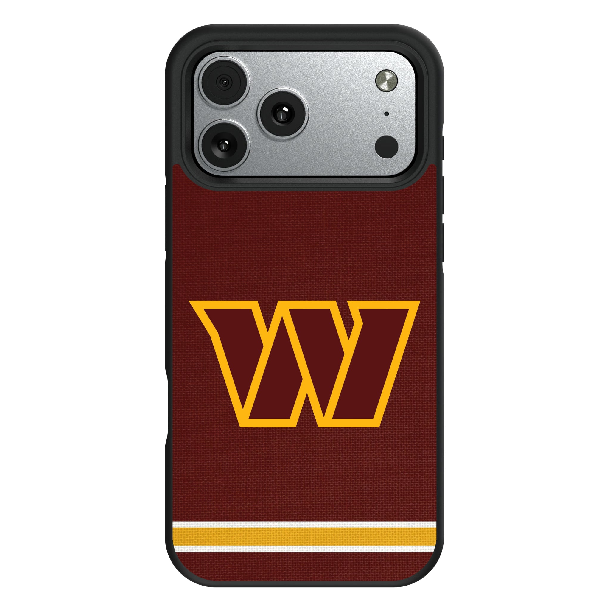 Washington Commanders Stripe iPhone Bump Phone Case for Apple iPhone#Device_iPhone 17 Pro Max