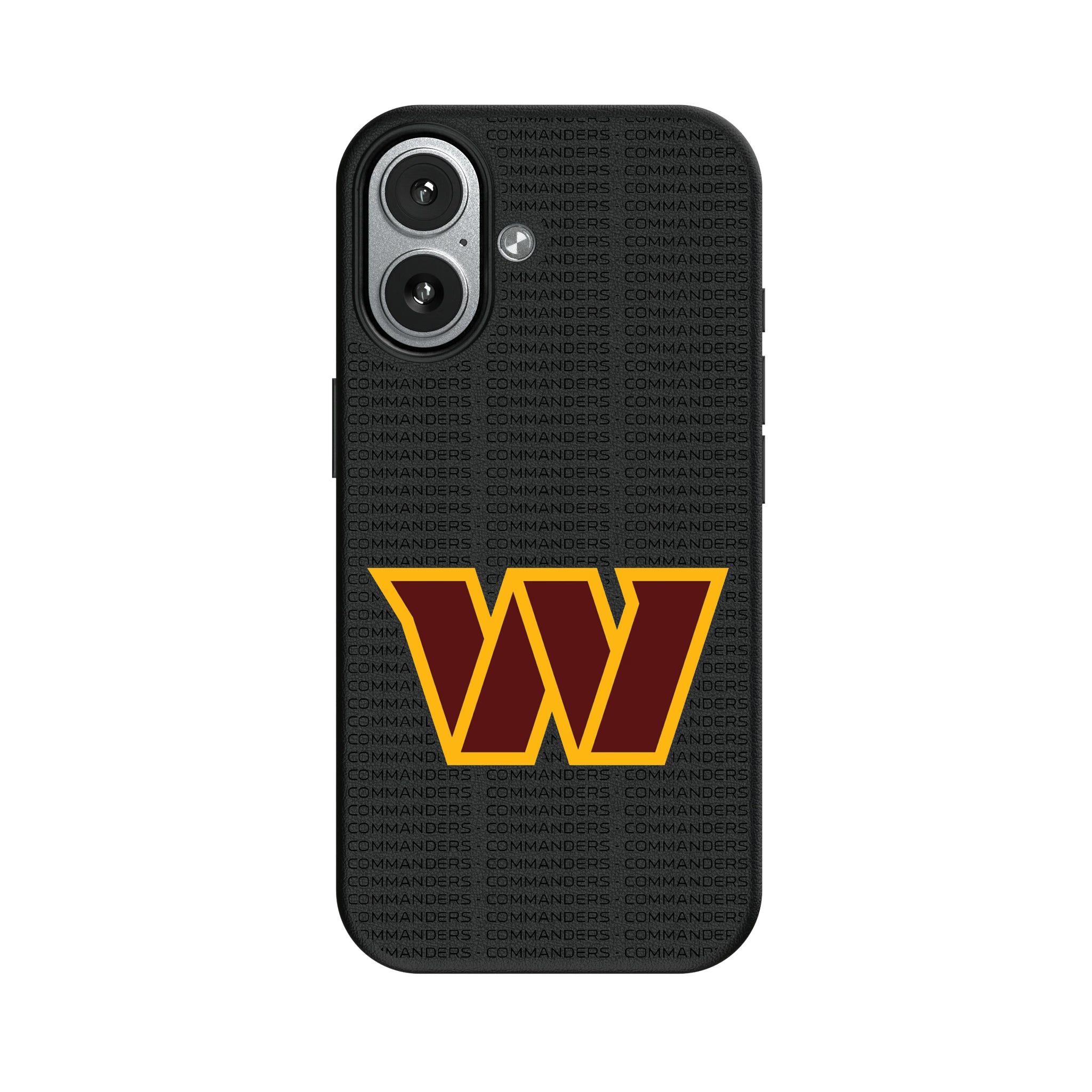 Washington Commanders Text Backdrop iPhone MagSafe Compatible Phone Case for Apple iPhone#Device_iPhone 17