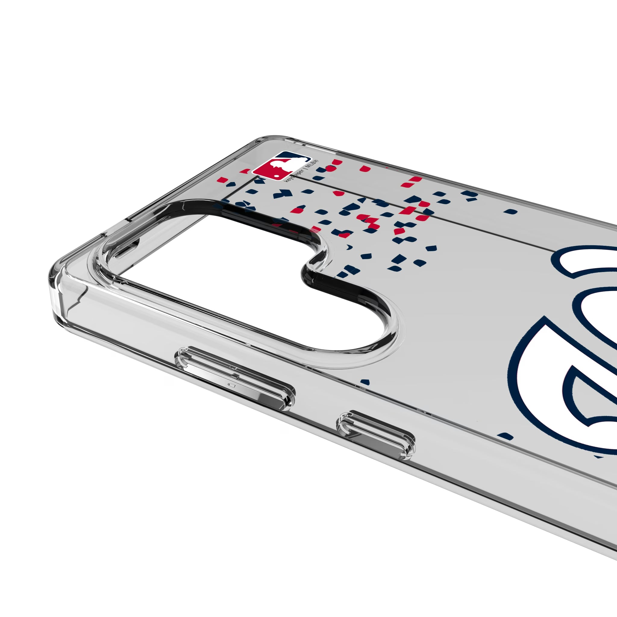 Washington Nationals Confetti Galaxy Clear Phone Case for Samsung Galaxy - Detail