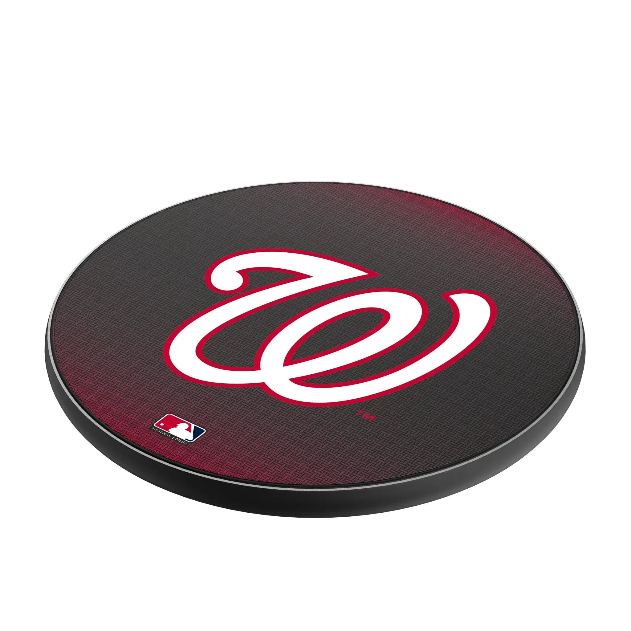 Washington Nationals Linen 15-Watt Wireless Charger - Isometric View