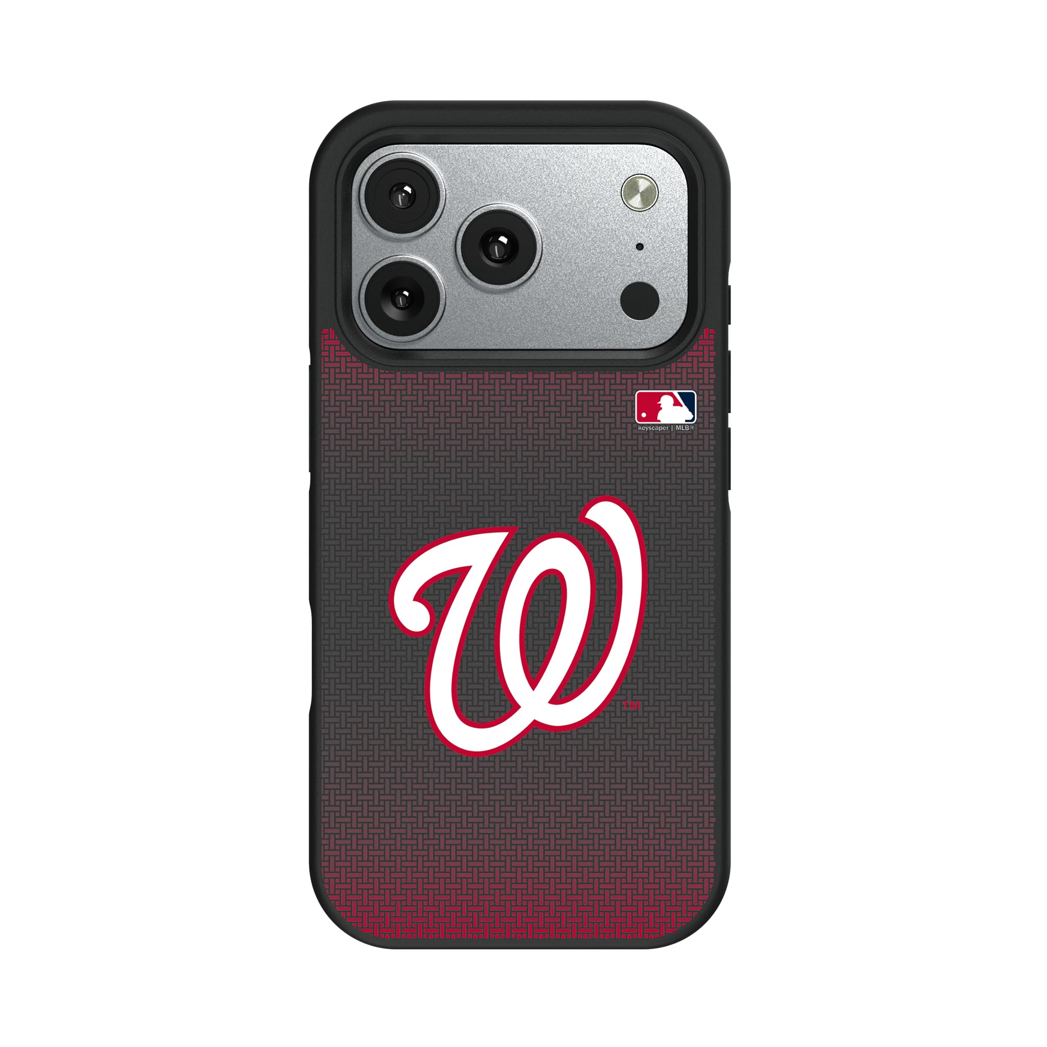 Washington Nationals Linen iPhone Bump Phone Case for Apple iPhone#Device_iPhone 17 Pro