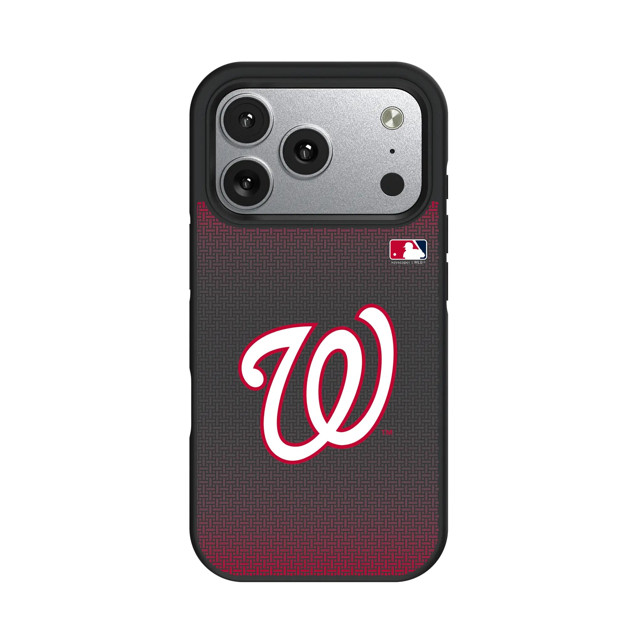Washington Nationals Linen iPhone Bump Phone Case for Apple iPhone#Device_iPhone 17 Pro