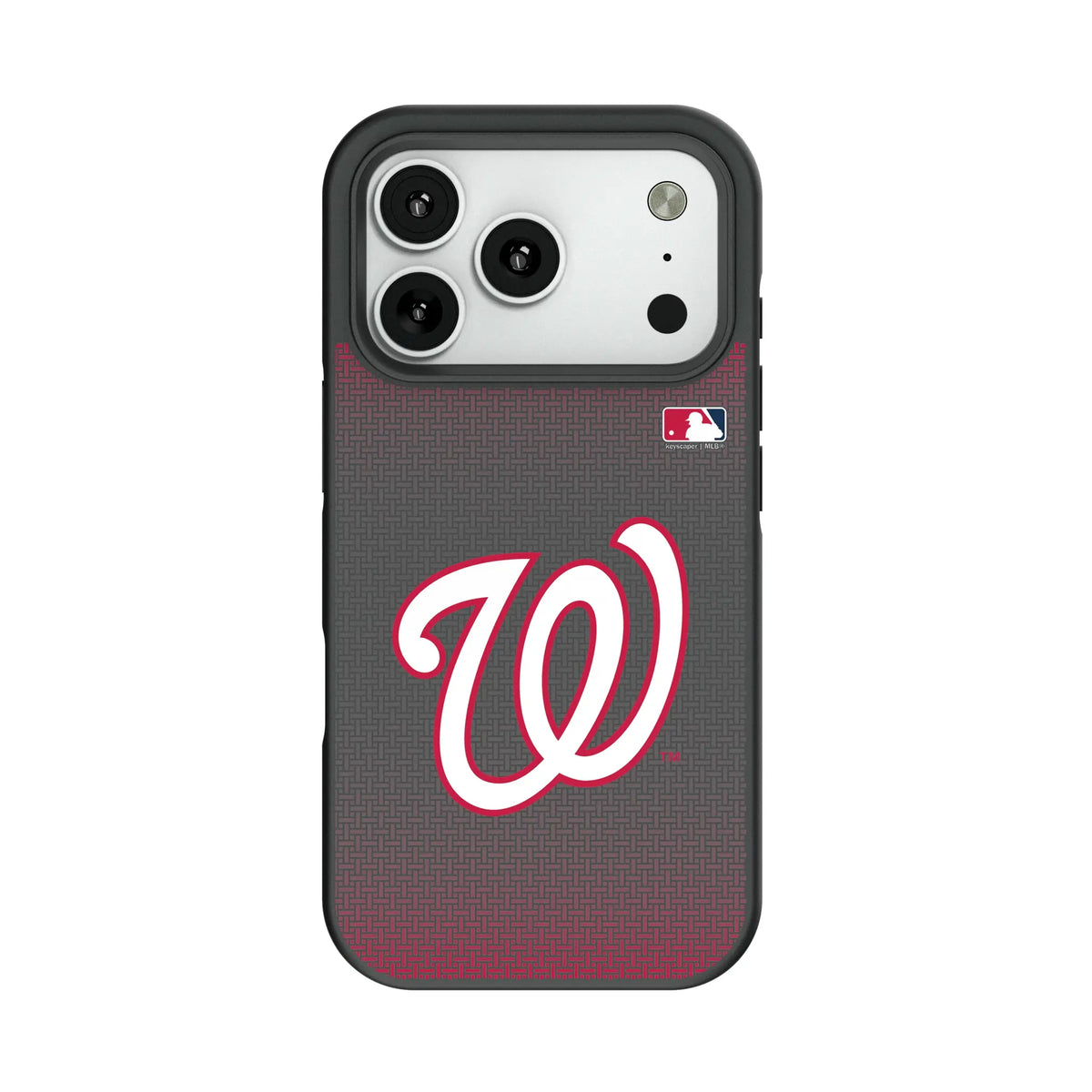 Washington Nationals Linen Bump Phone Case for Apple iPhone