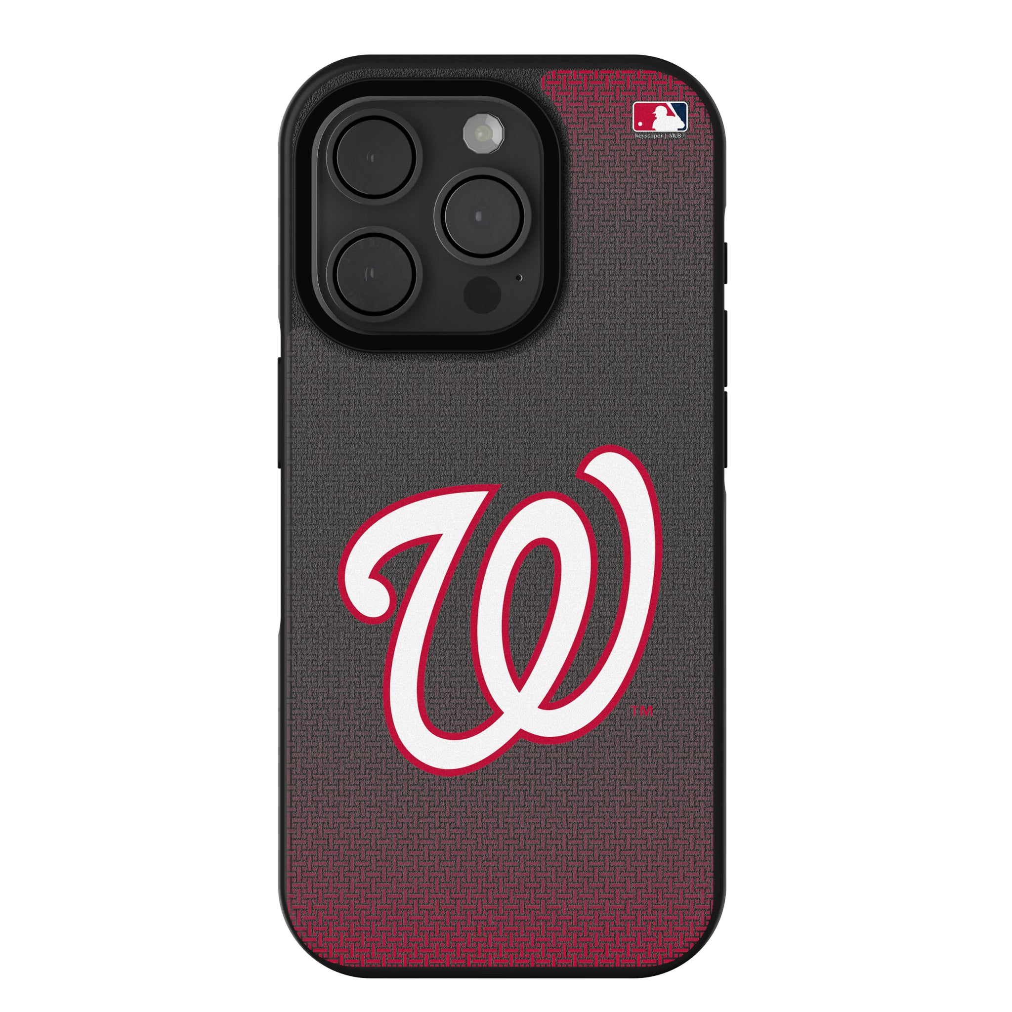 Washington Nationals Linen iPhone Bump Phone Case for Apple iPhone