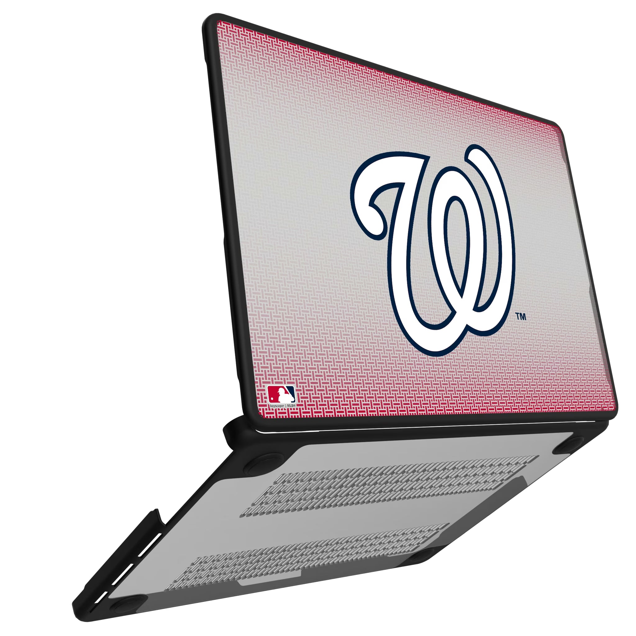 Washington Nationals Linen MacBook Laptop Case for Apple MacBook#Device_MacBook Pro (14-inch, 2021) / MacBook Pro (14-inch, 2023) / MacBook Pro (14-inch, 2024)