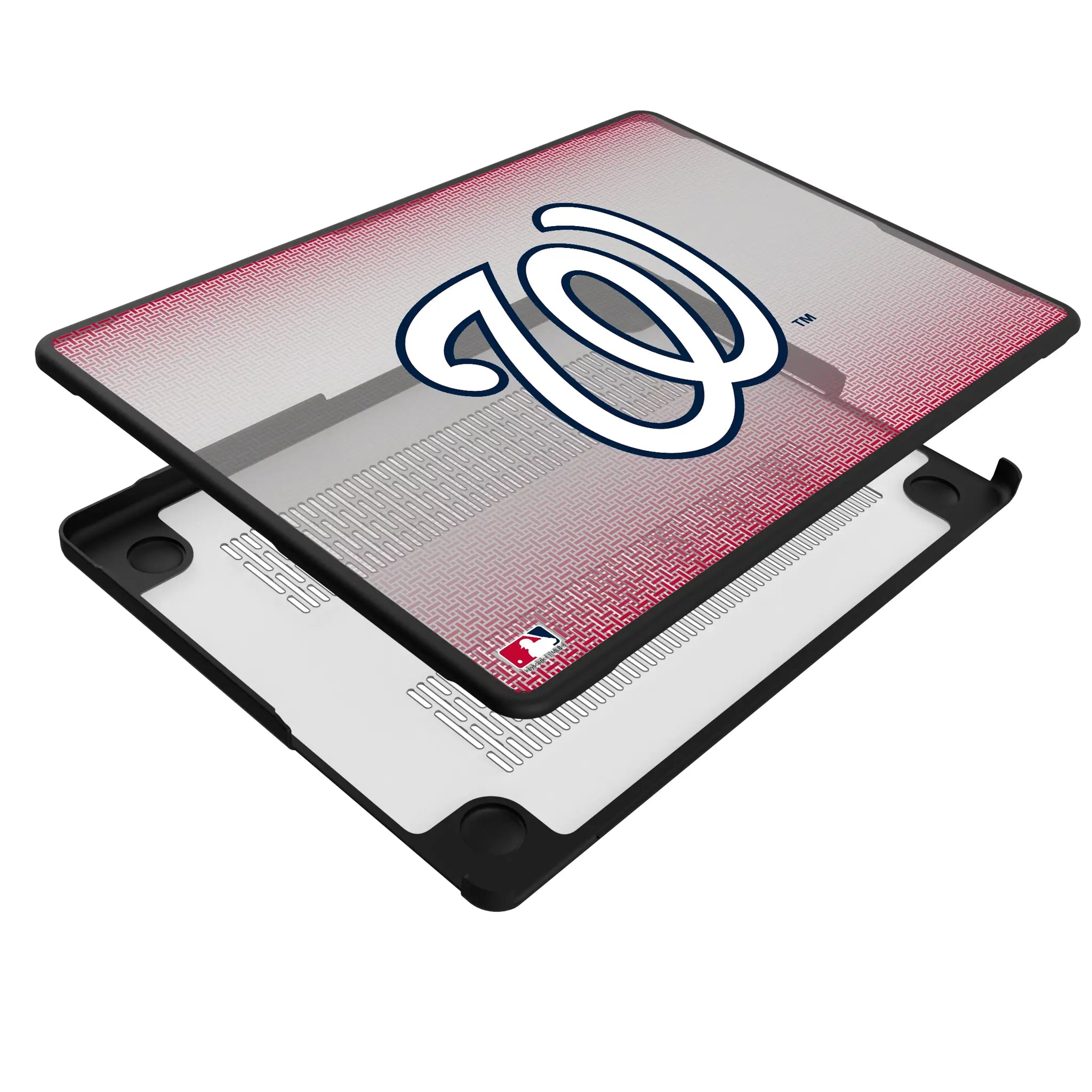 Washington Nationals Linen MacBook Laptop Case for Apple MacBook - Isometric View