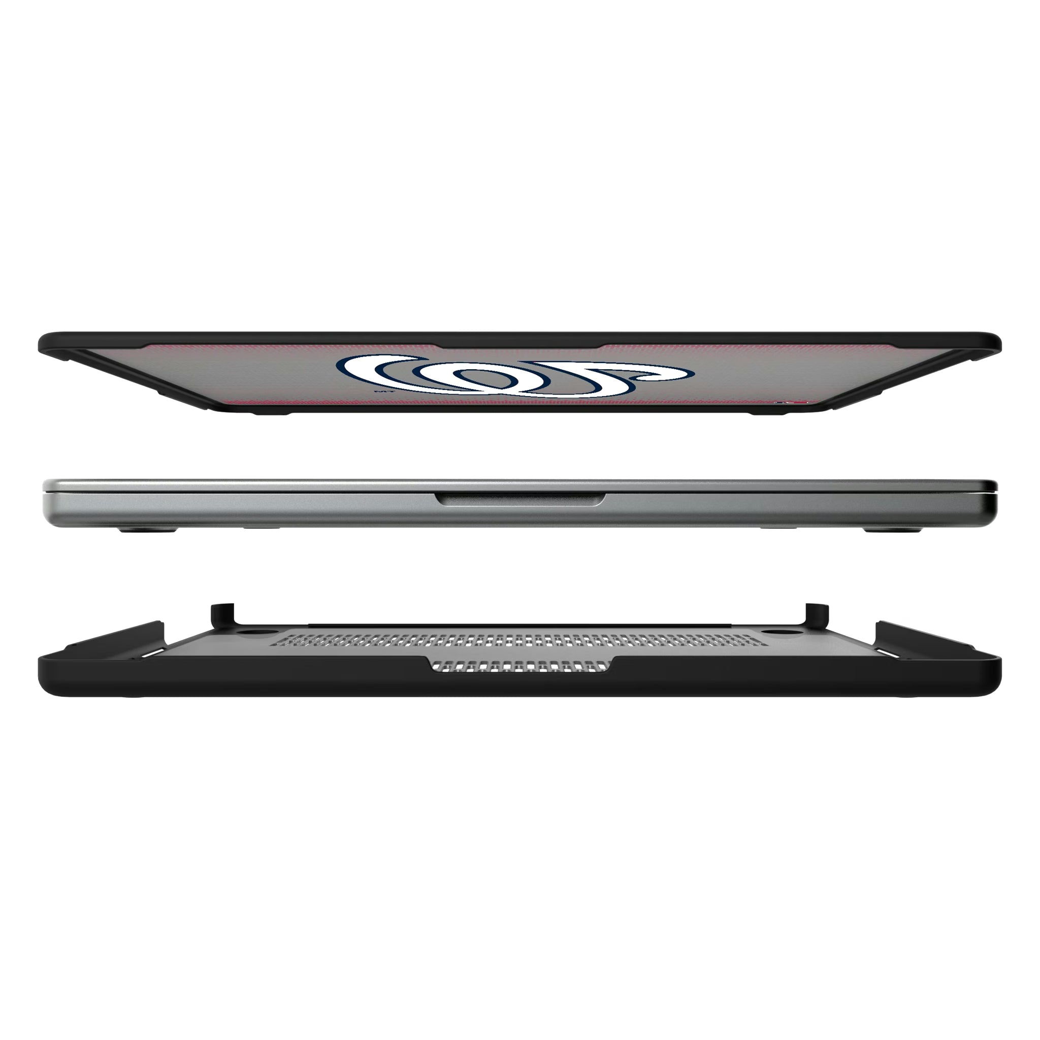 Washington Nationals Linen MacBook Laptop Case for Apple MacBook#Device_MacBook Pro (14-inch, 2021) / MacBook Pro (14-inch, 2023) / MacBook Pro (14-inch, 2024)