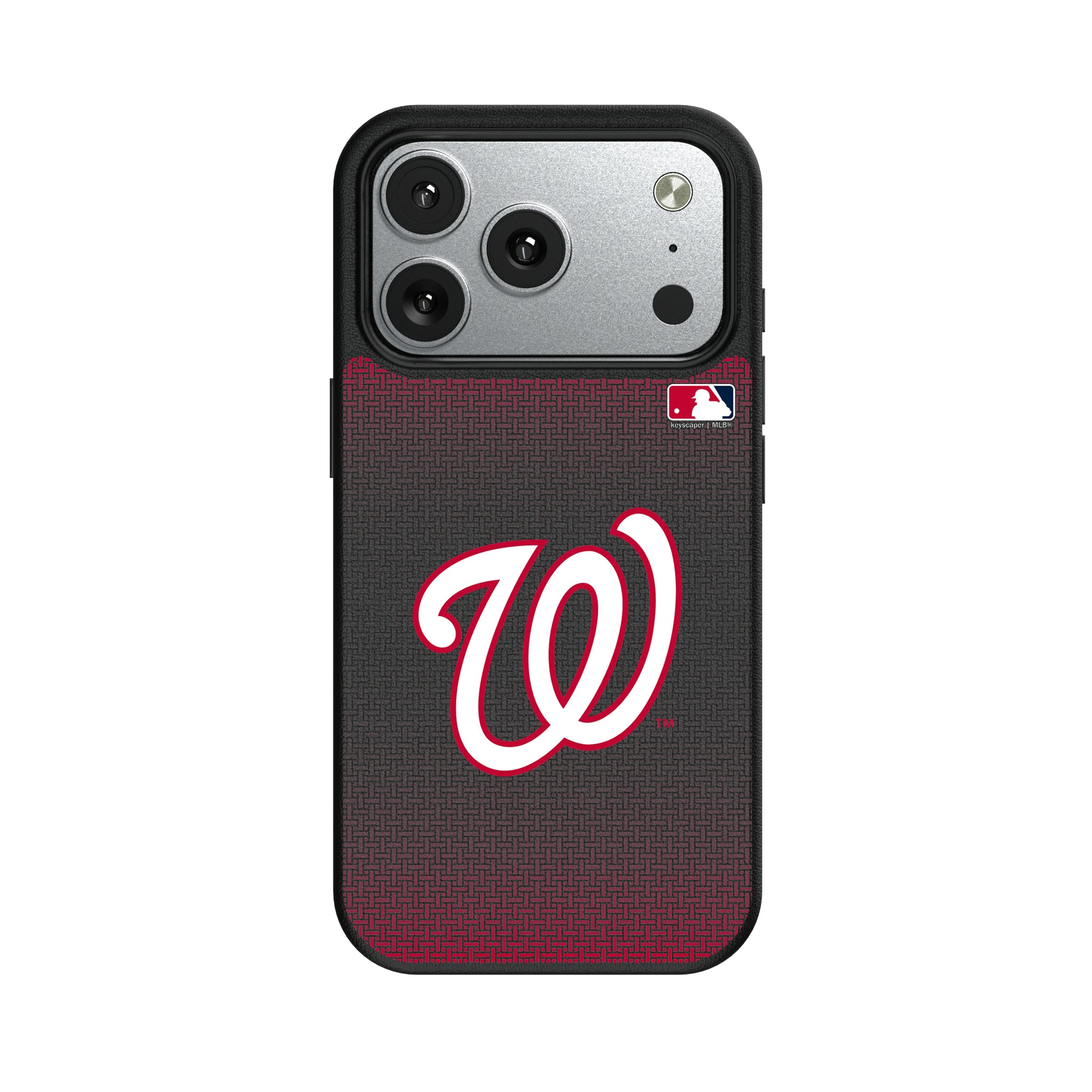 Washington Nationals Linen iPhone MagSafe Compatible Phone Case for Apple iPhone#Device_iPhone 17 Pro