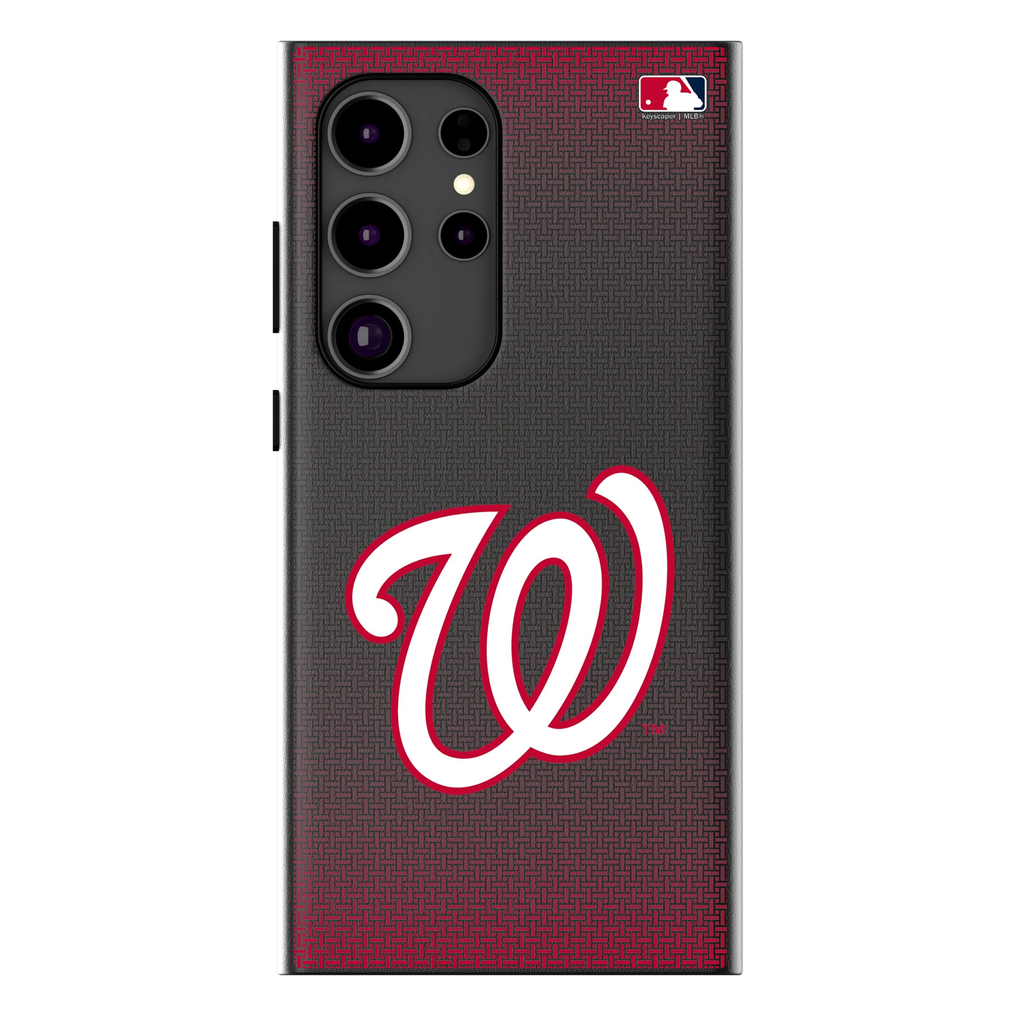 Washington Nationals Linen Galaxy MagSafe Compatible Phone Case for Samsung Galaxy