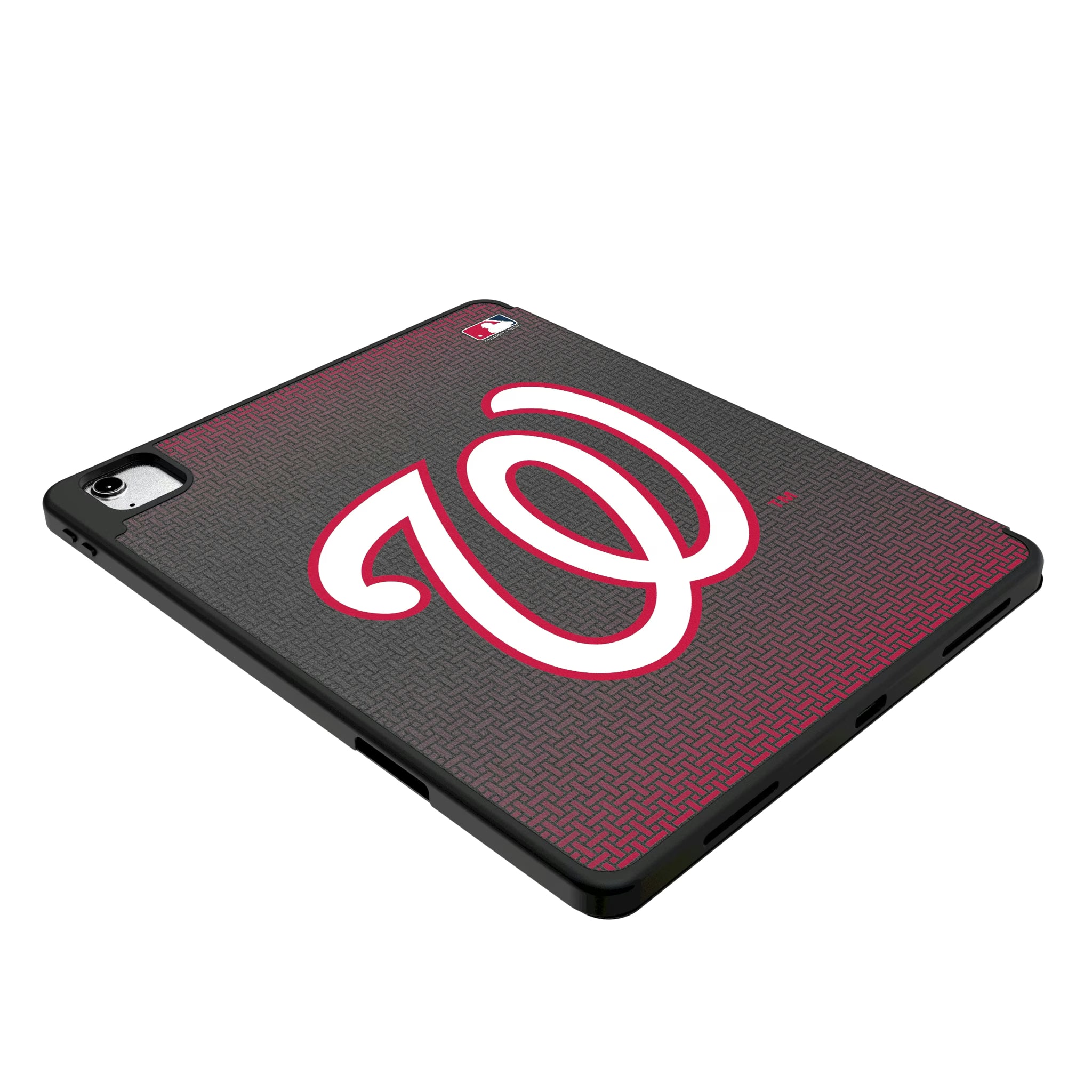 Washington Nationals Linen iPad Tablet Case for Apple iPad - Isometric View